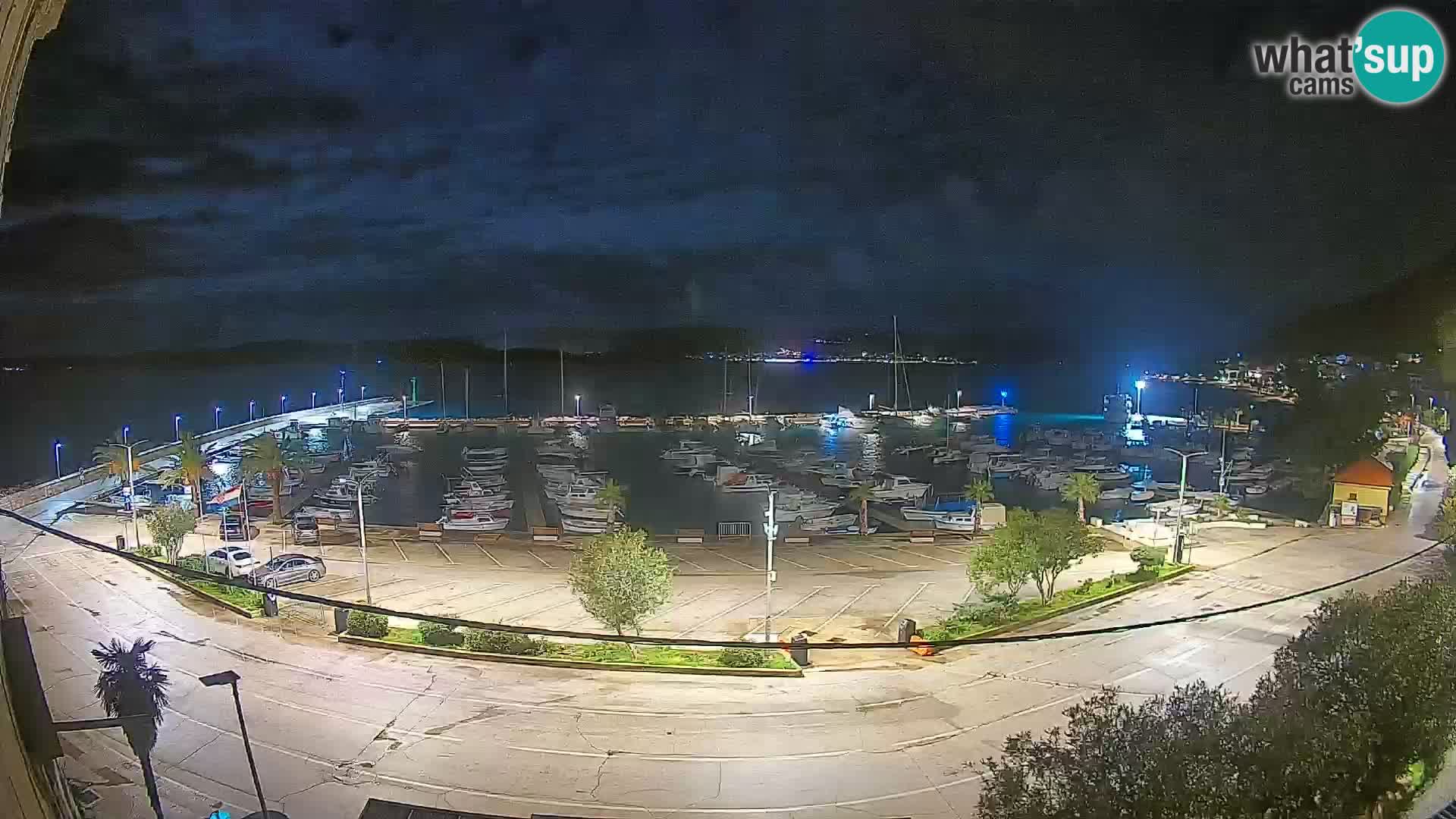 Webcam Orebić Uferpromenade – Fähre nach Korčula Live