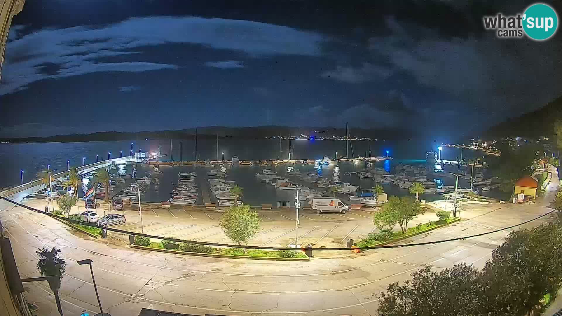 Webcam Orebić Riva – Ferry vers Korčula en direct