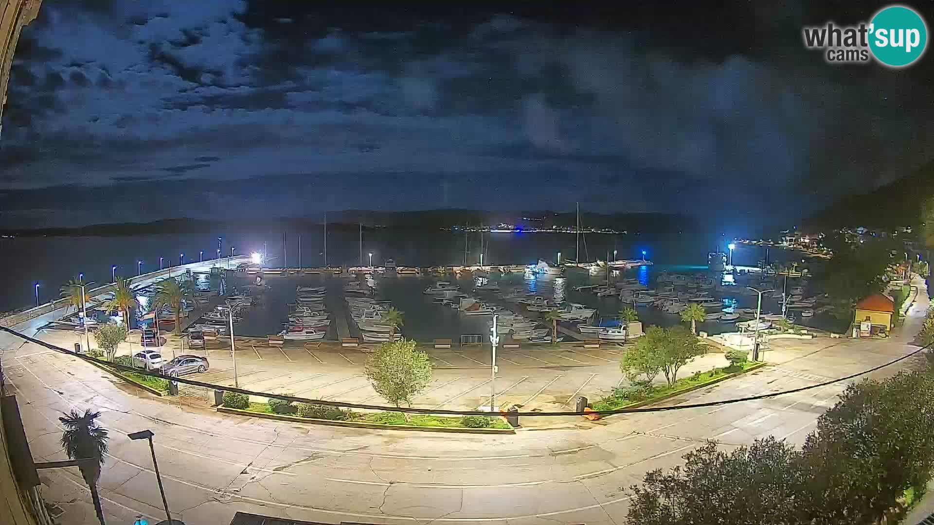 Webcam Orebić Riva – Ferry vers Korčula en direct