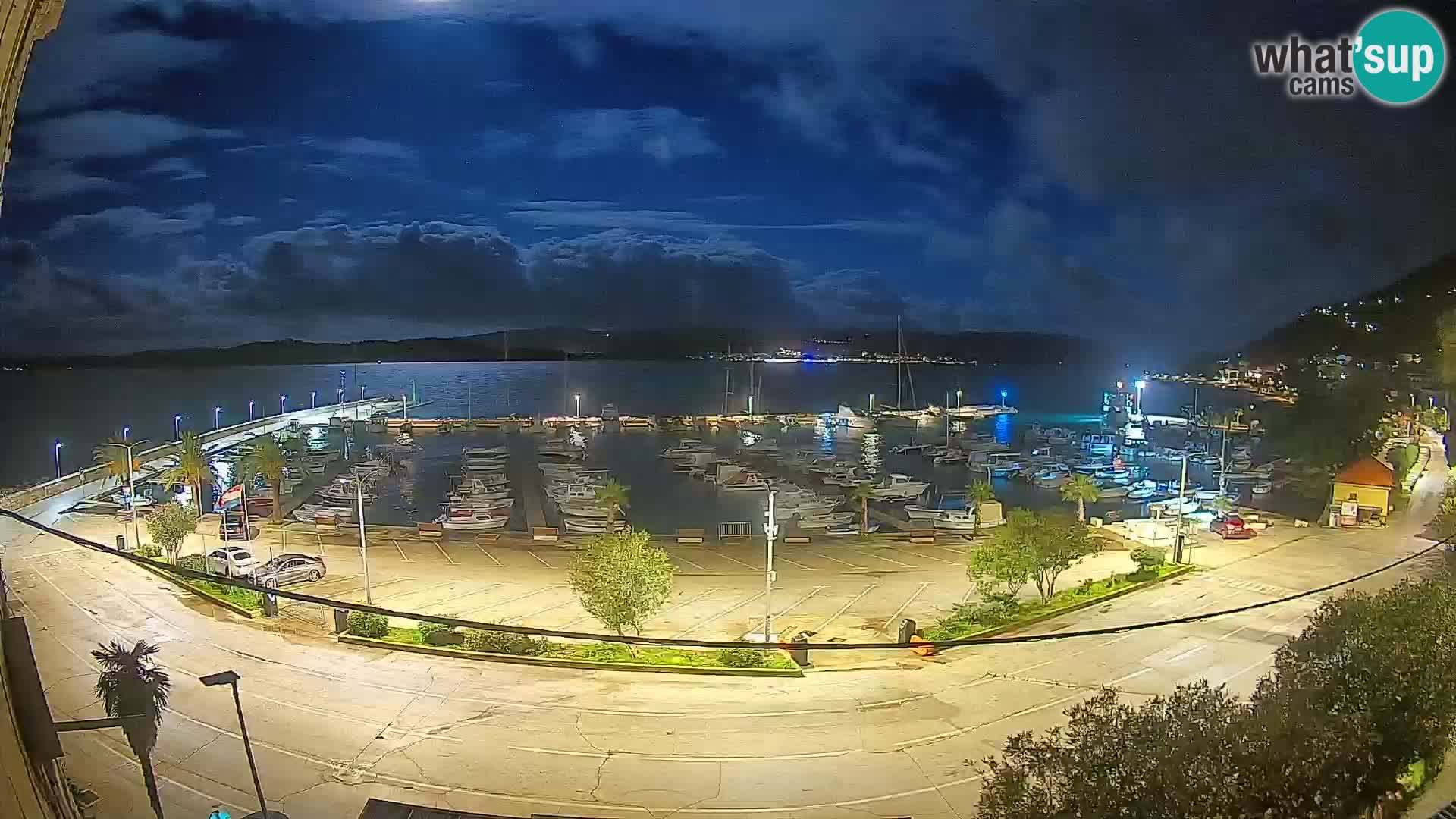 Webcam Orebić Uferpromenade – Fähre nach Korčula Live