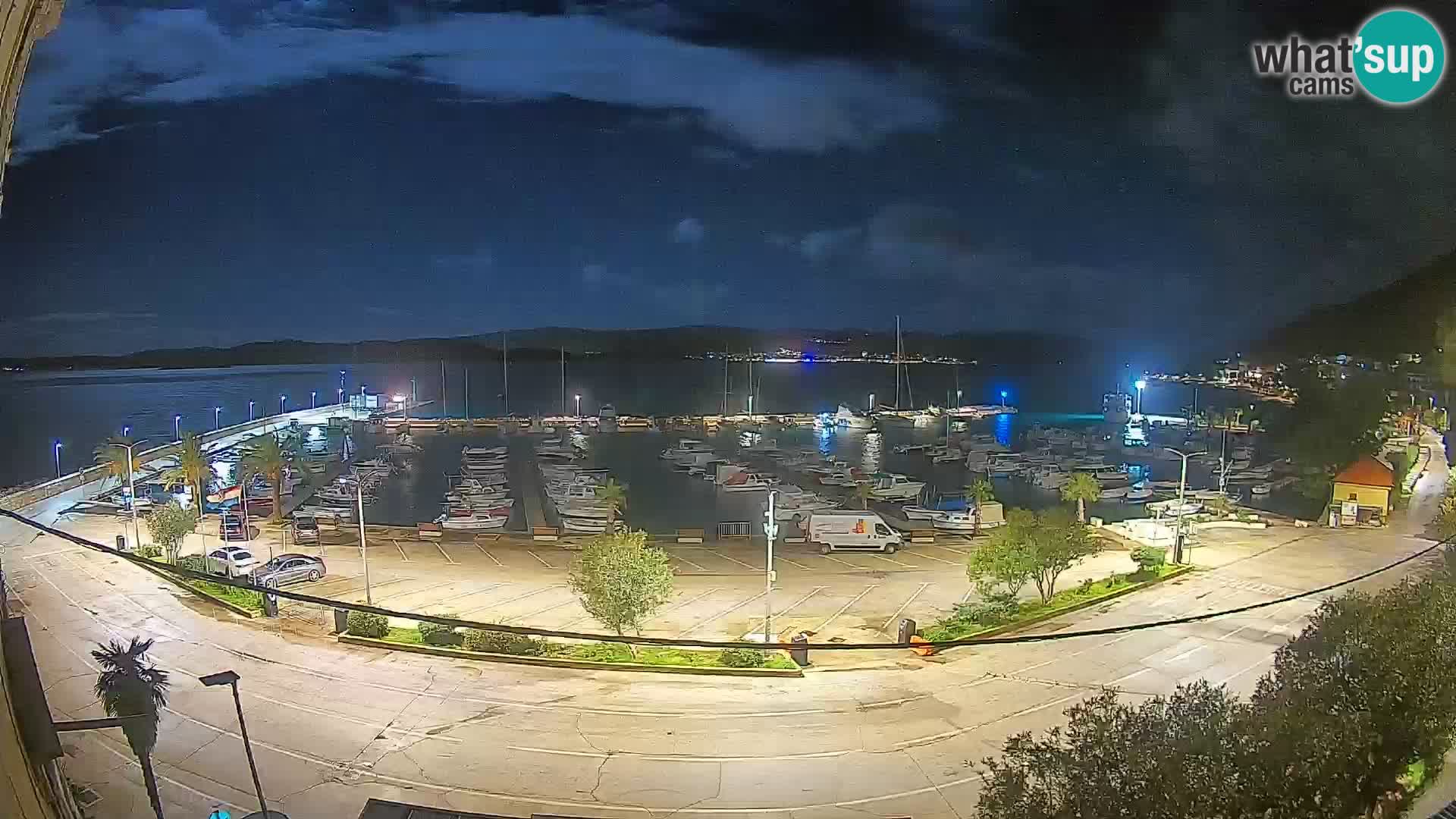 Webcam Orebić Riva – Ferry to Korčula Live