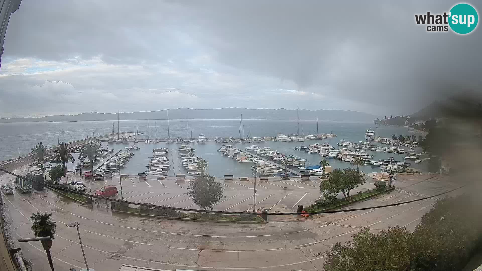 Webcam Orebić Uferpromenade – Fähre nach Korčula Live