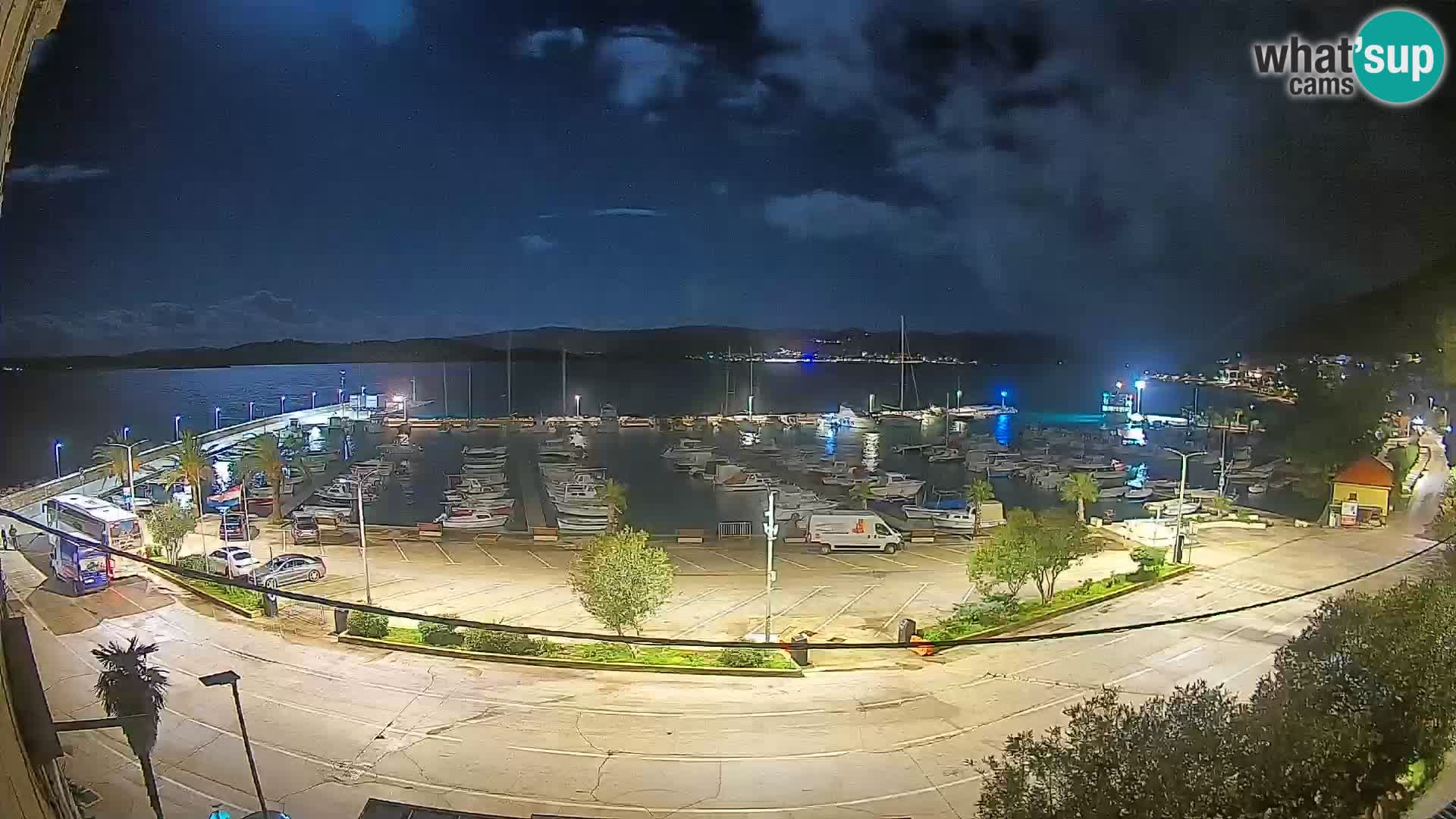 Webcam Orebić Riva – Ferry a Korčula en vivo