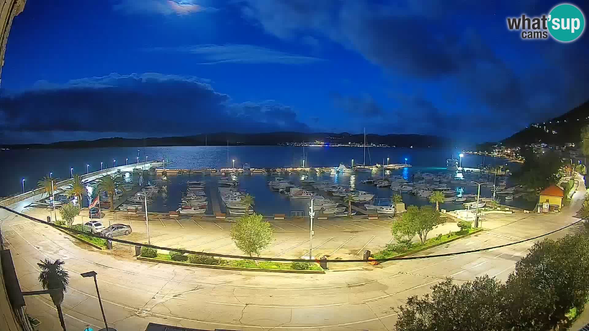 Webcam Orebić Riva – Ferry to Korčula Live