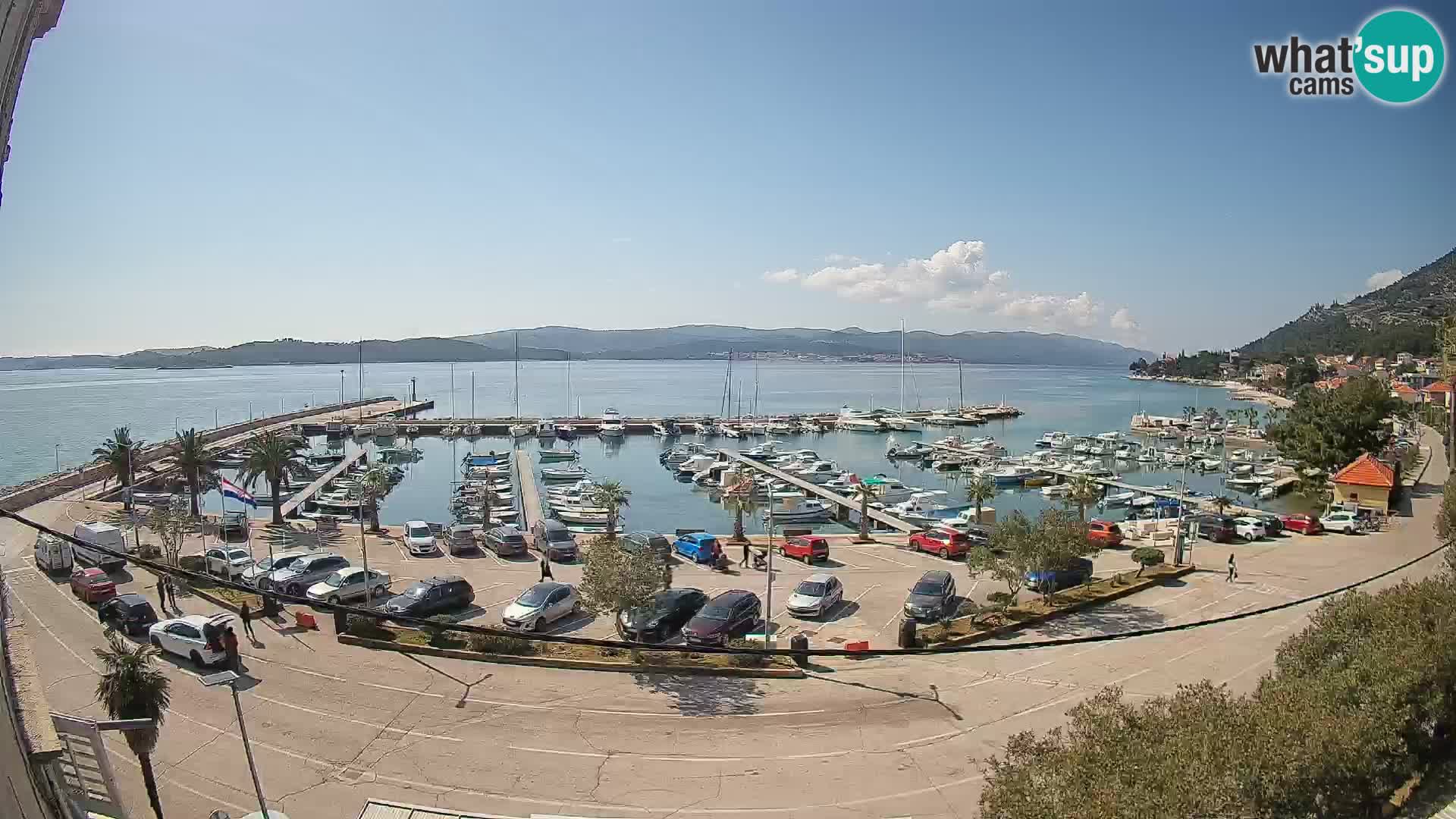 Webcam Orebić Riva – Ferry to Korčula Live