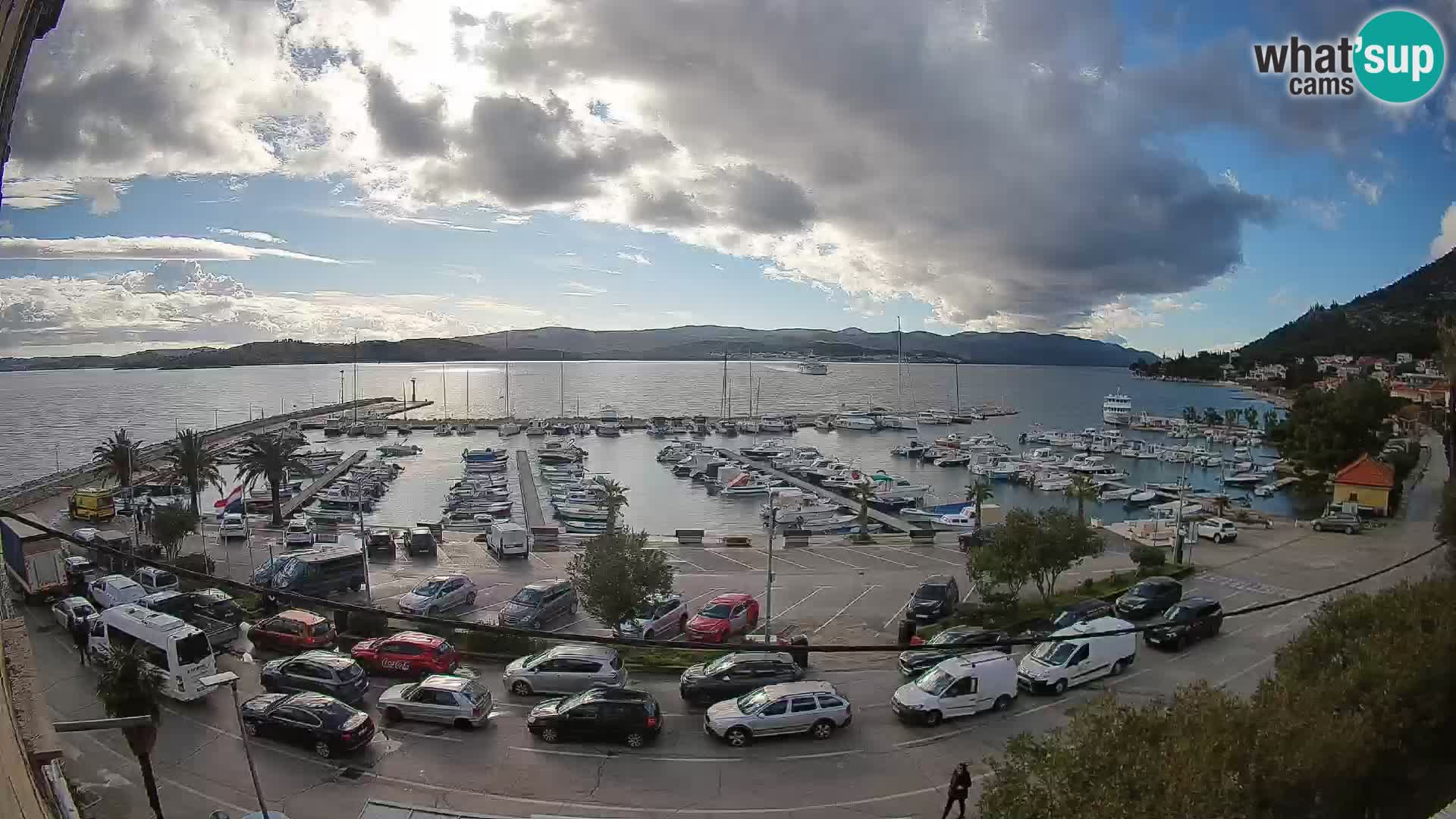 Webcam Sabbioncello Riva – Traghetto per Curzola in diretta