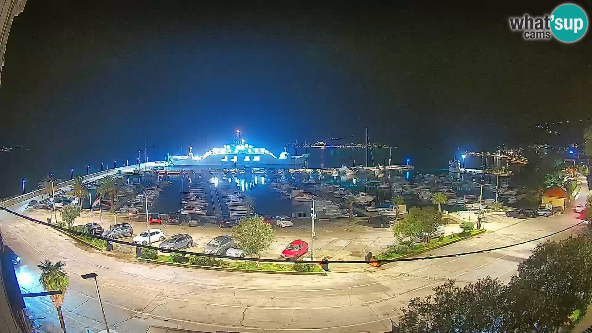 Webcam Orebić Riva – Ferry to Korčula Live