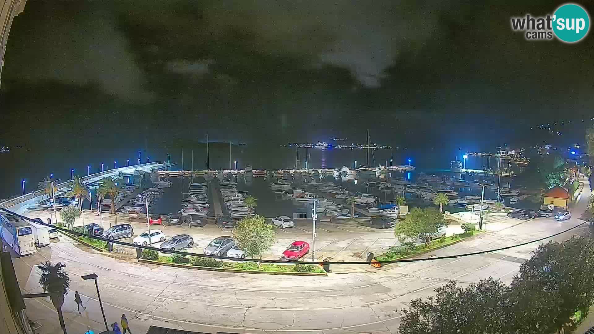 Webcam Orebić Riva – Ferry vers Korčula en direct