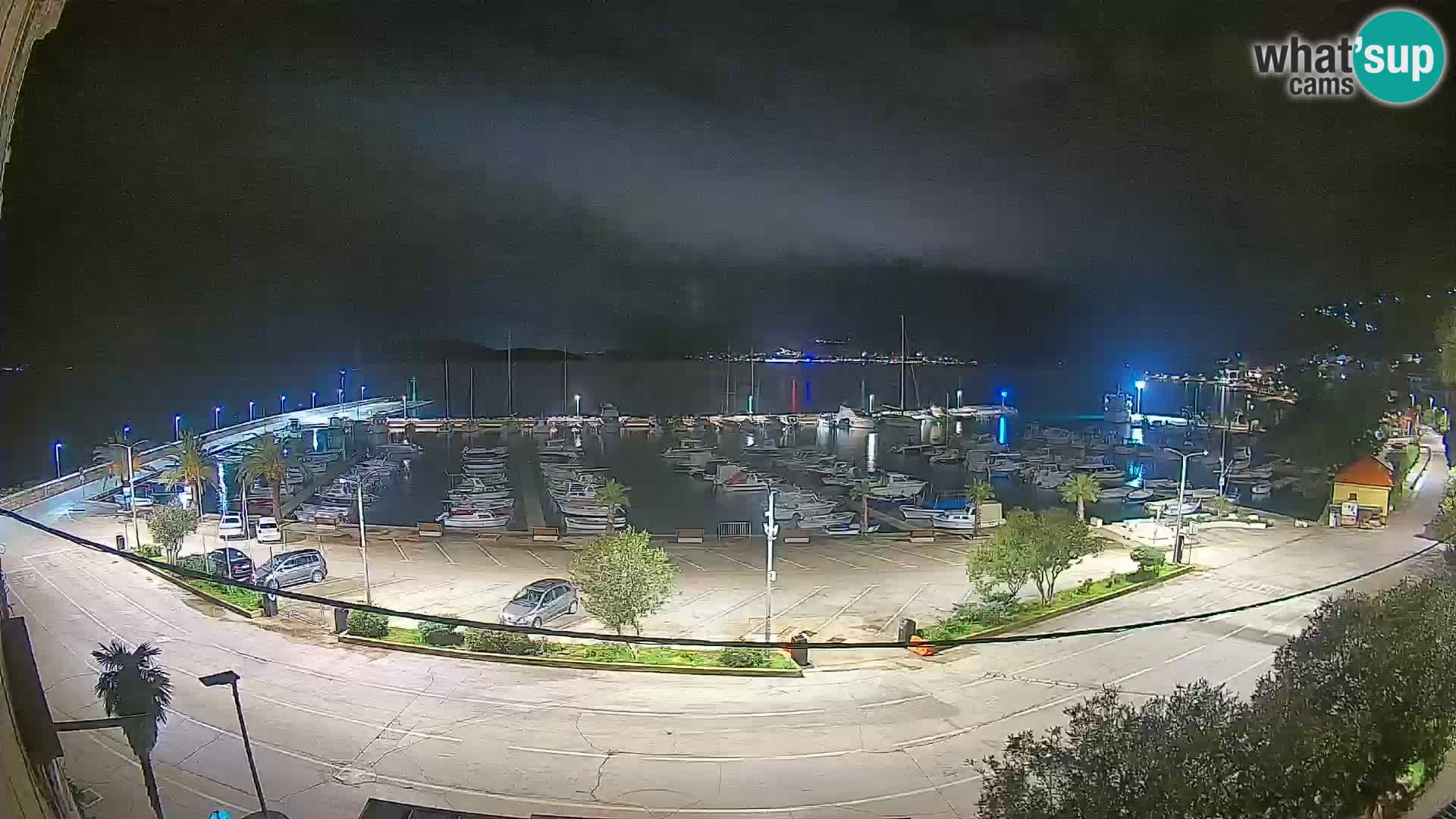 Webcam Orebić Riva – Ferry to Korčula Live