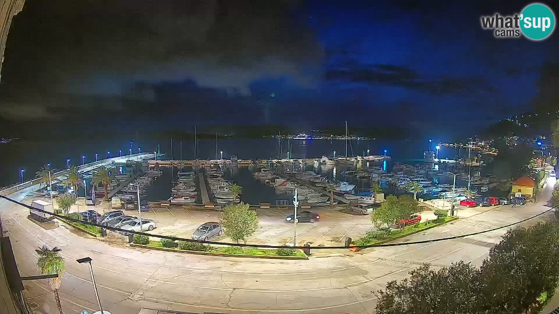 Webcam Orebić Riva – Ferry to Korčula Live