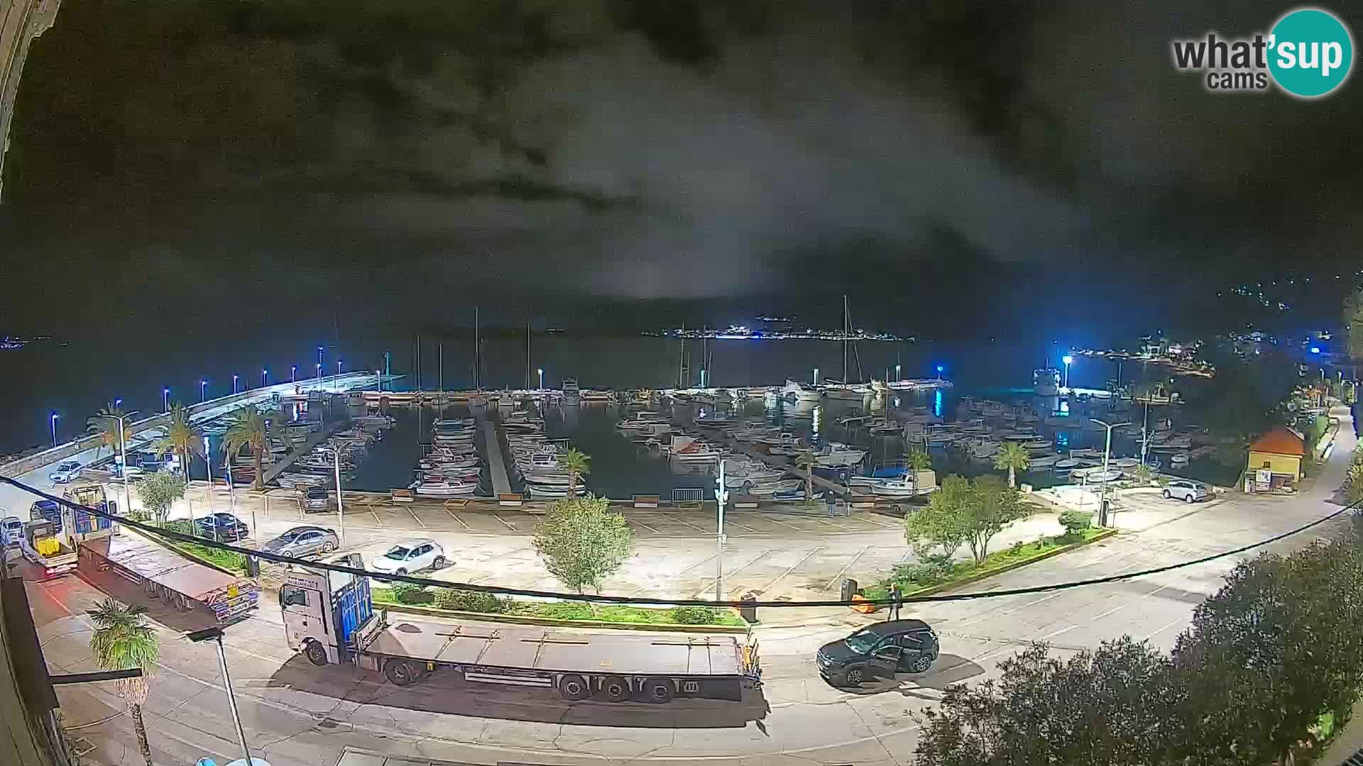 Webcam Orebić Riva – Ferry a Korčula en vivo