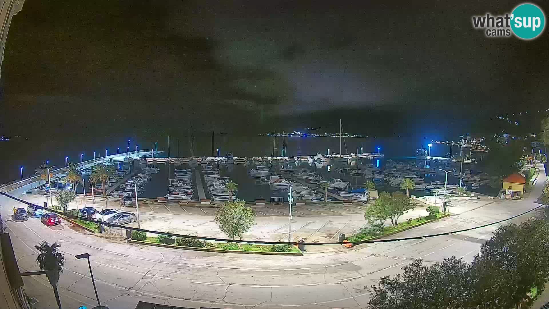 Webcam Orebić Uferpromenade – Fähre nach Korčula Live