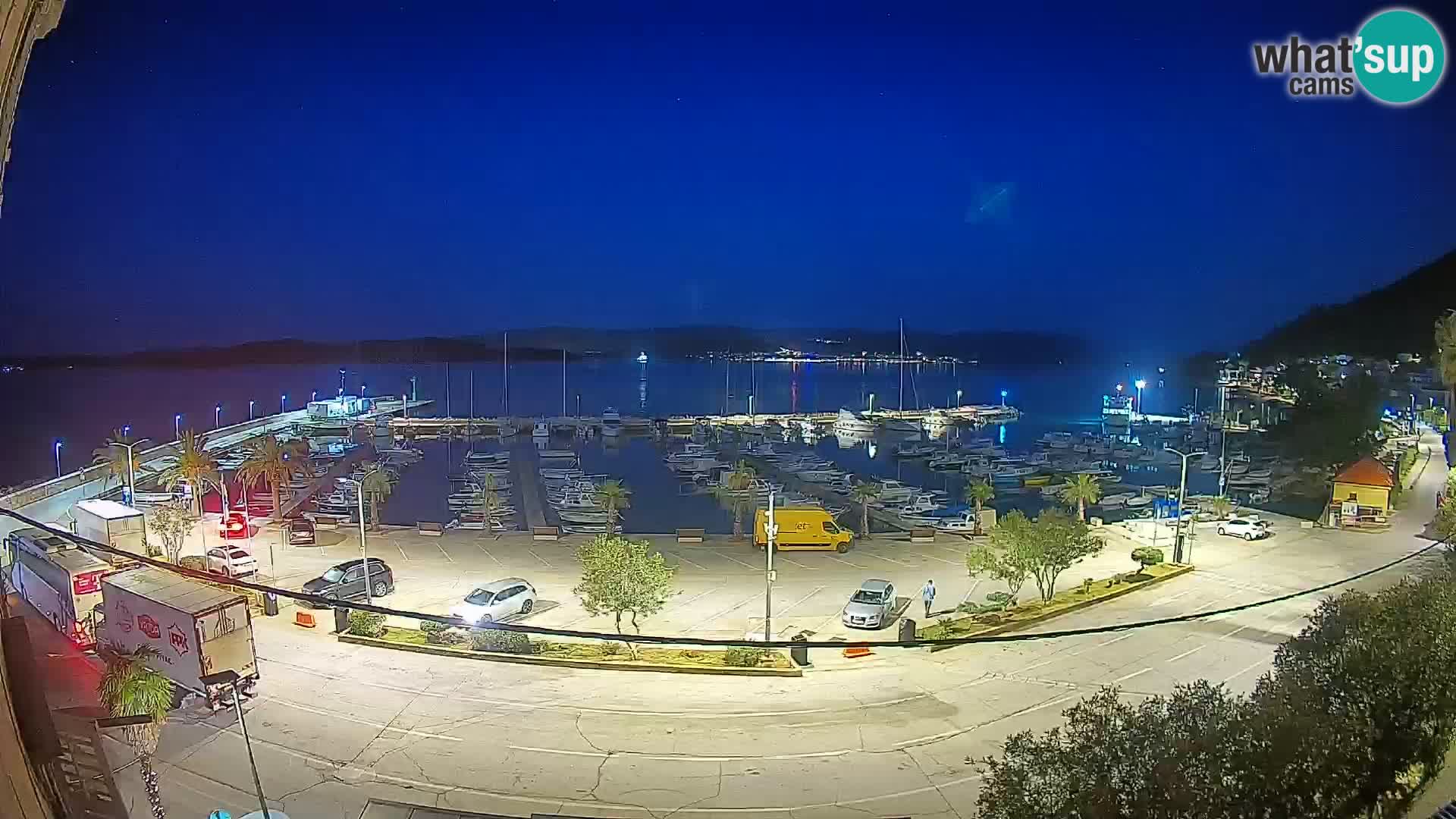 Webcam Orebić Riva – Ferry a Korčula en vivo