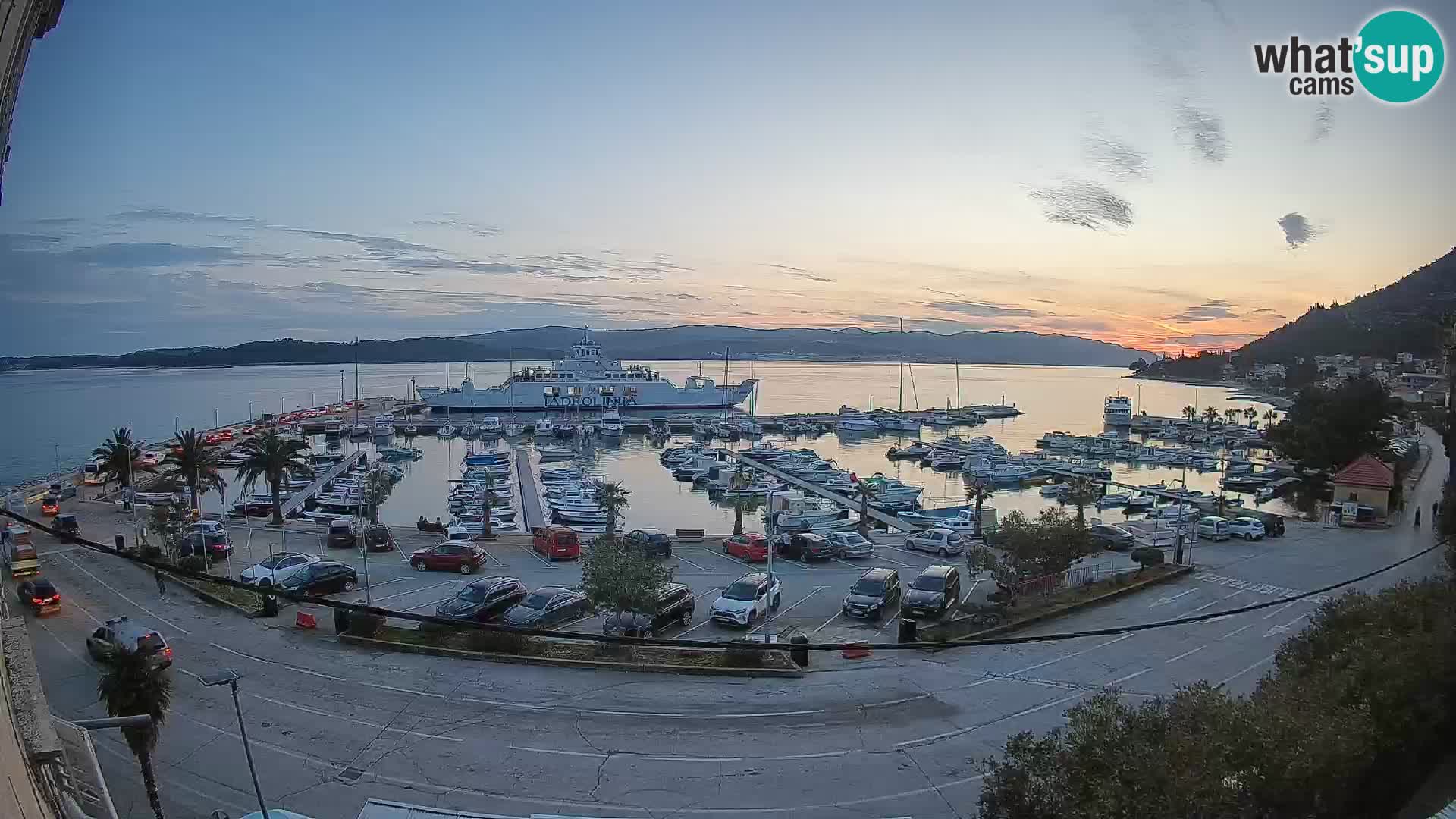 Webcam Sabbioncello Riva – Traghetto per Curzola in diretta