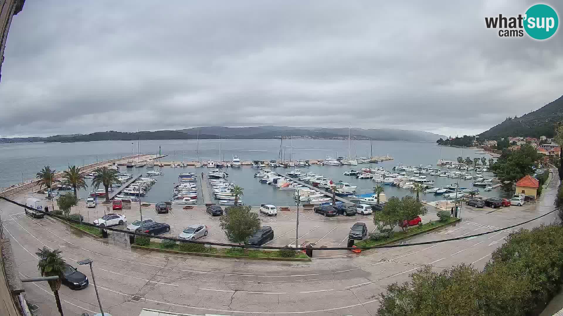 Webcam Orebić Riva – Ferry vers Korčula en direct