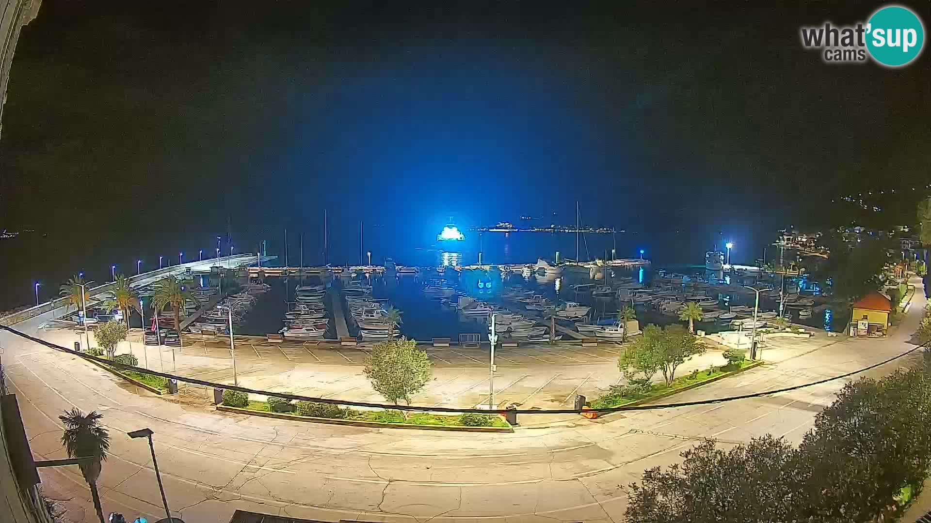 Webcam Orebić Riva – Ferry a Korčula en vivo