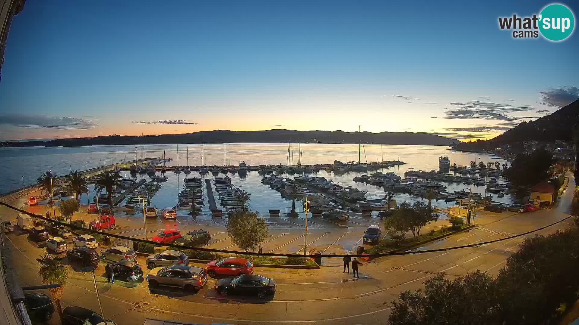 Webcam Orebić Riva – Ferry to Korčula Live