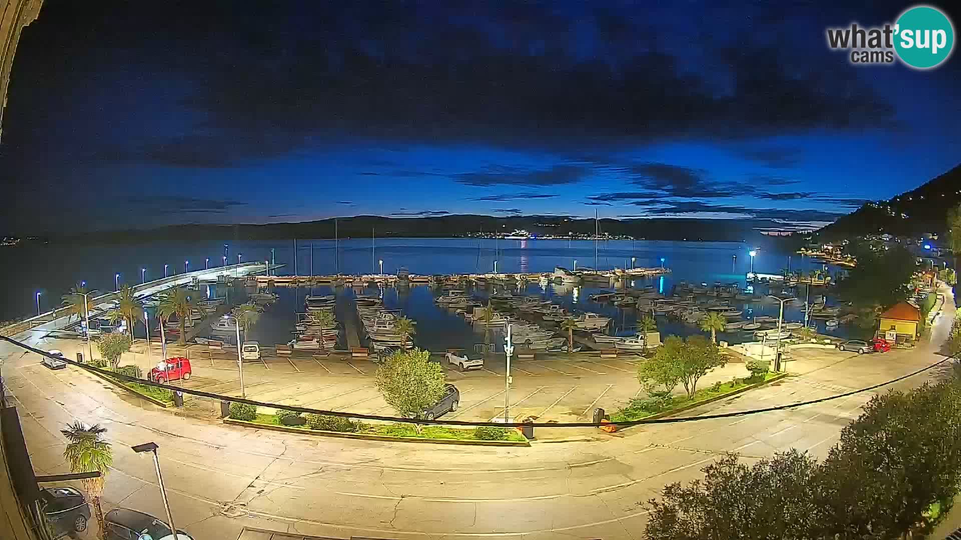 Webcam Orebić Riva – Ferry to Korčula Live