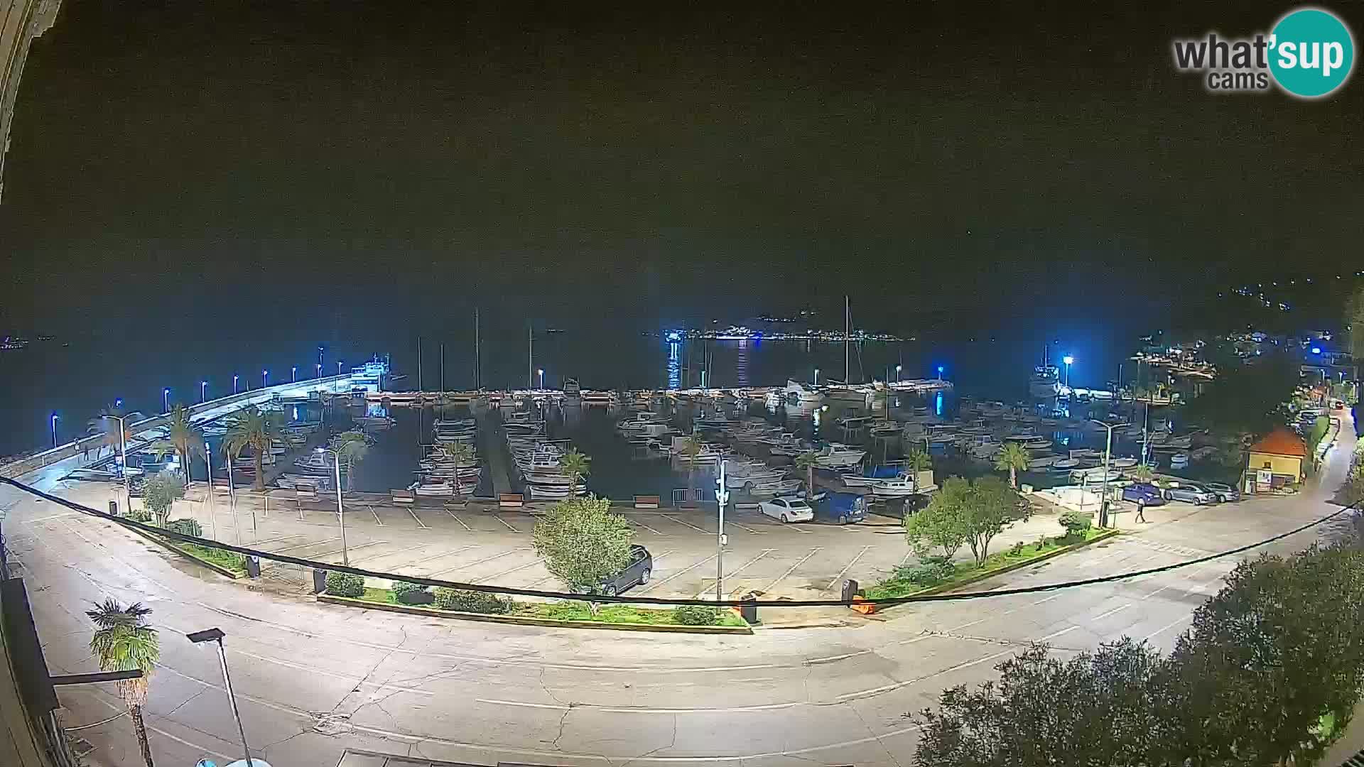 Webcam Orebić Riva – Ferry a Korčula en vivo