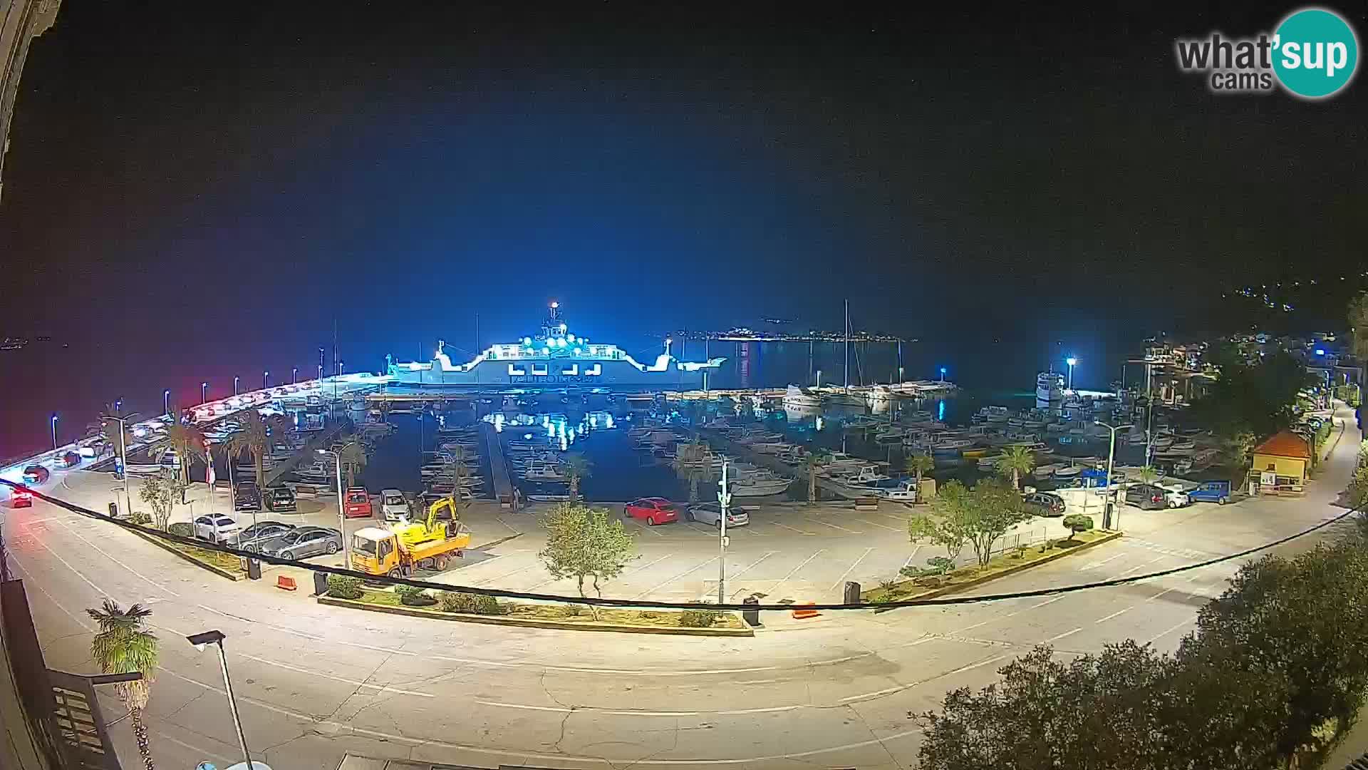 Webcam Orebić Riva – Ferry to Korčula Live