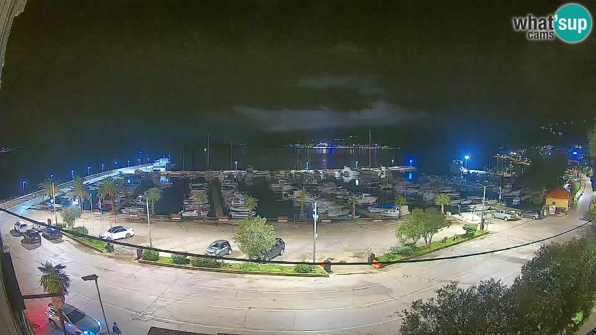 Webcam Orebić Riva – Ferry to Korčula Live