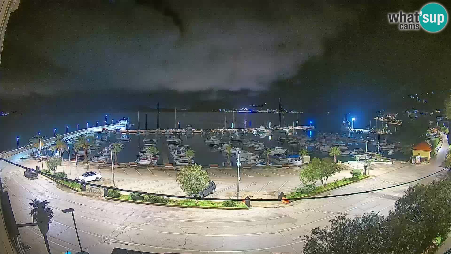 Webcam Orebić Riva – Ferry to Korčula Live