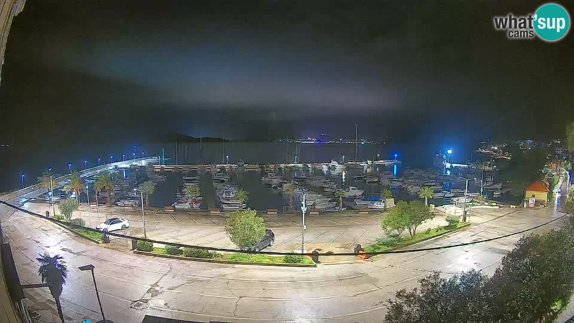 Spletna kamera Orebić Riva – Trajekt za Korčulo v živo