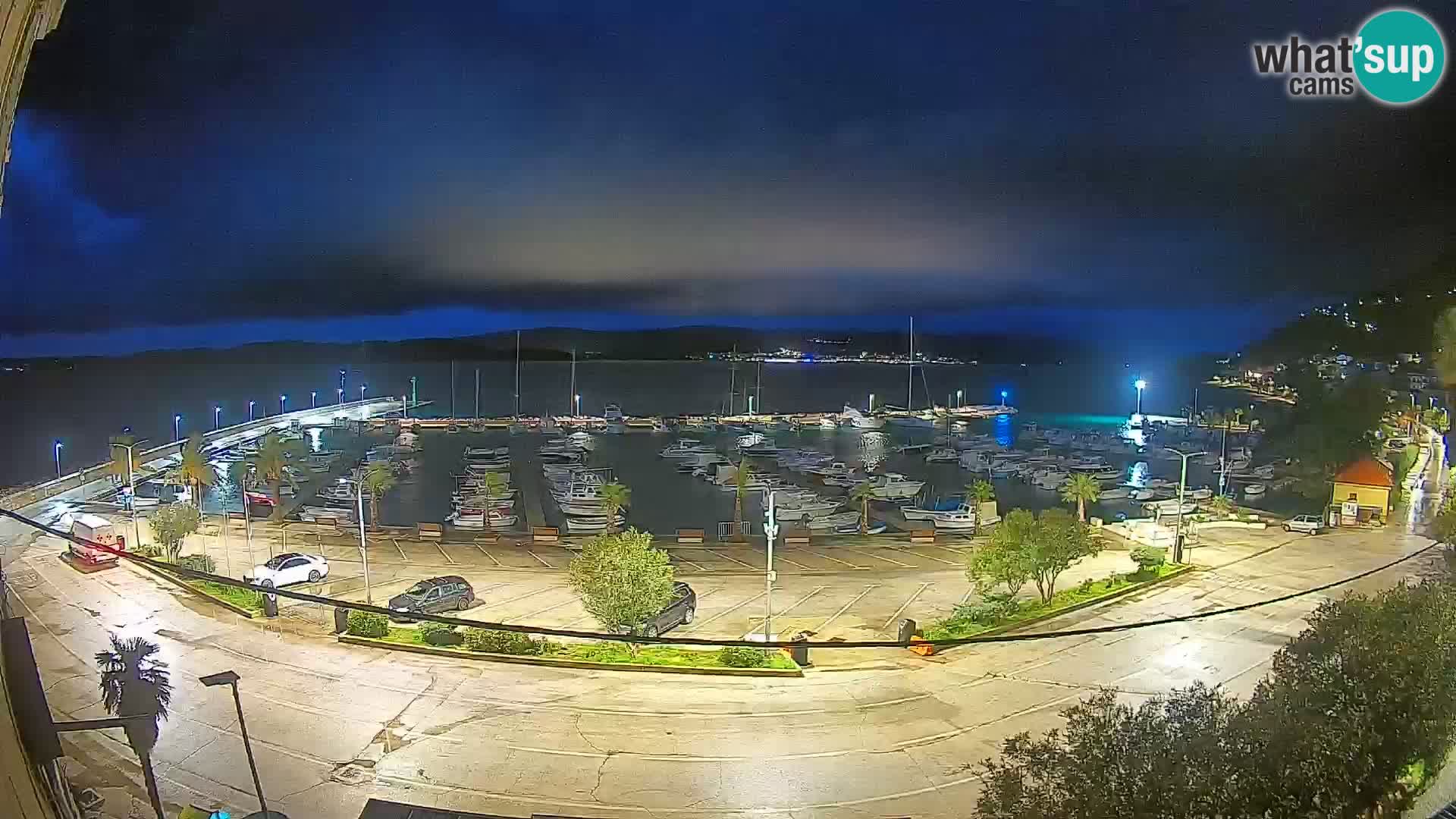 Webcam Orebić Uferpromenade – Fähre nach Korčula Live
