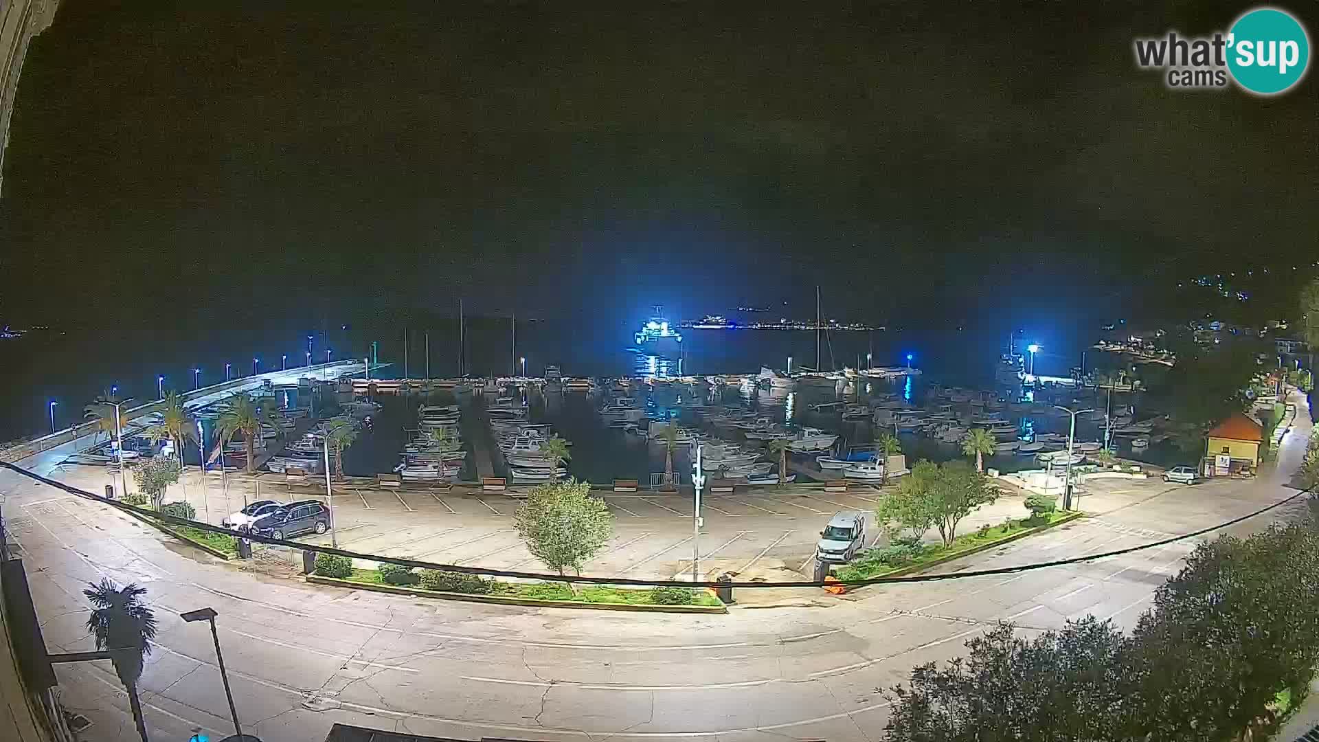Webcam Orebić Riva – Ferry a Korčula en vivo
