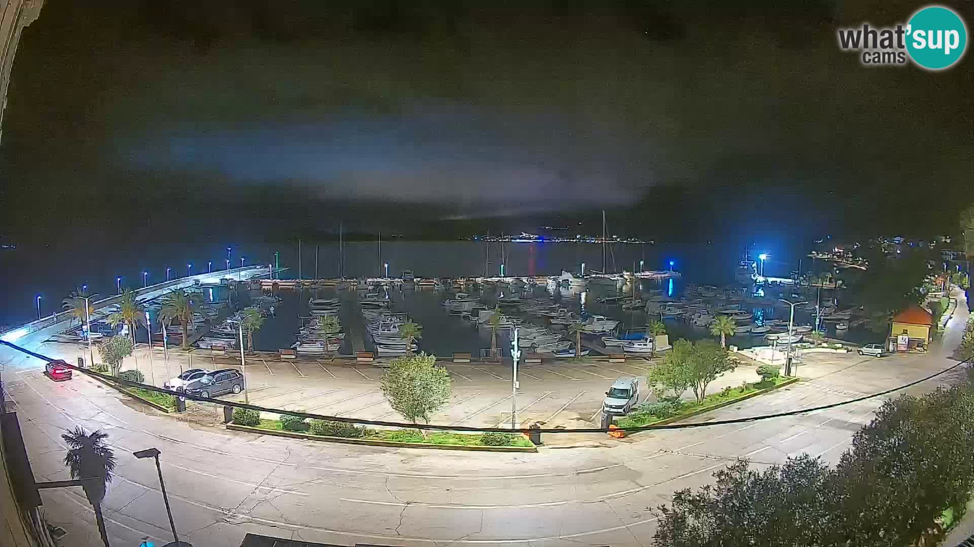 Webcam Orebić Riva – Ferry a Korčula en vivo