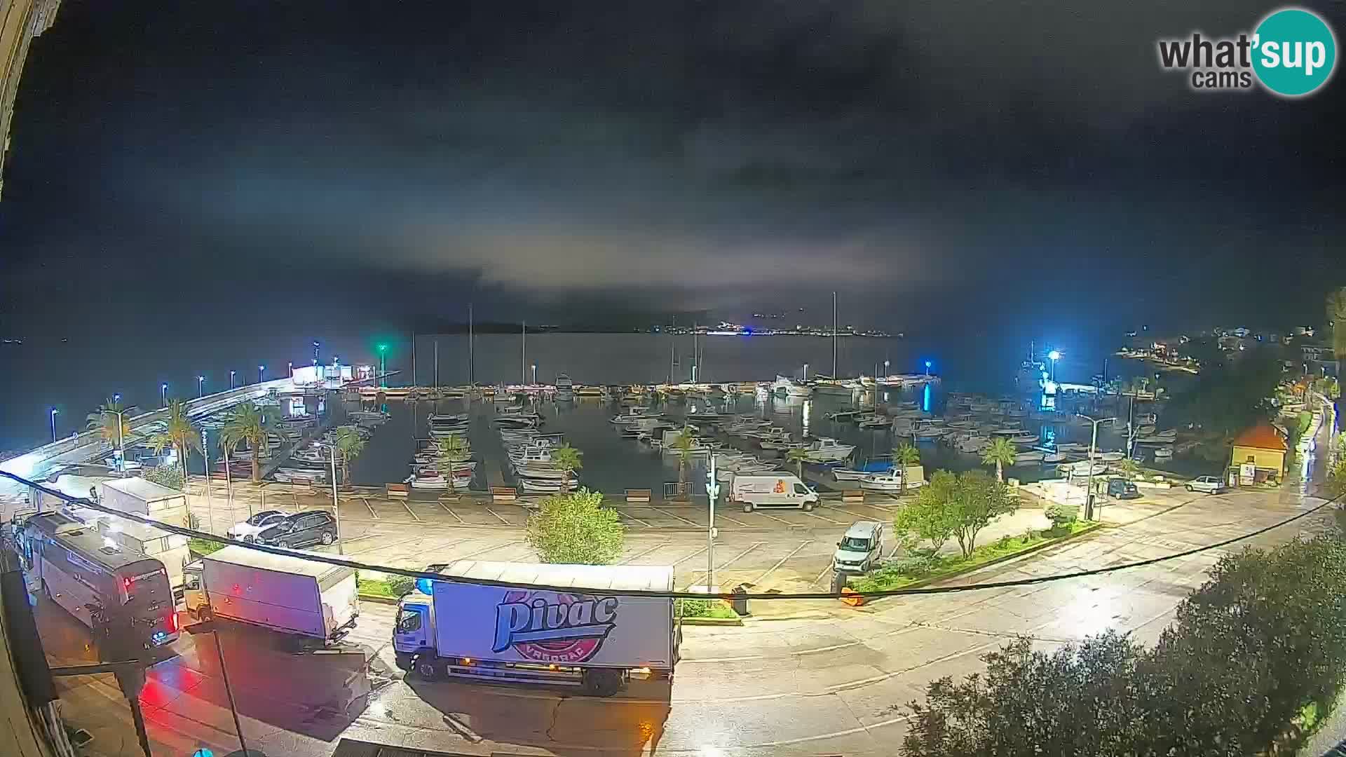 Webcam Orebić Riva – Ferry to Korčula Live