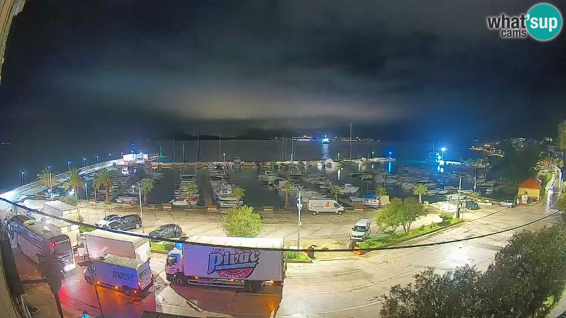 Webcam Orebić Riva – Ferry vers Korčula en direct