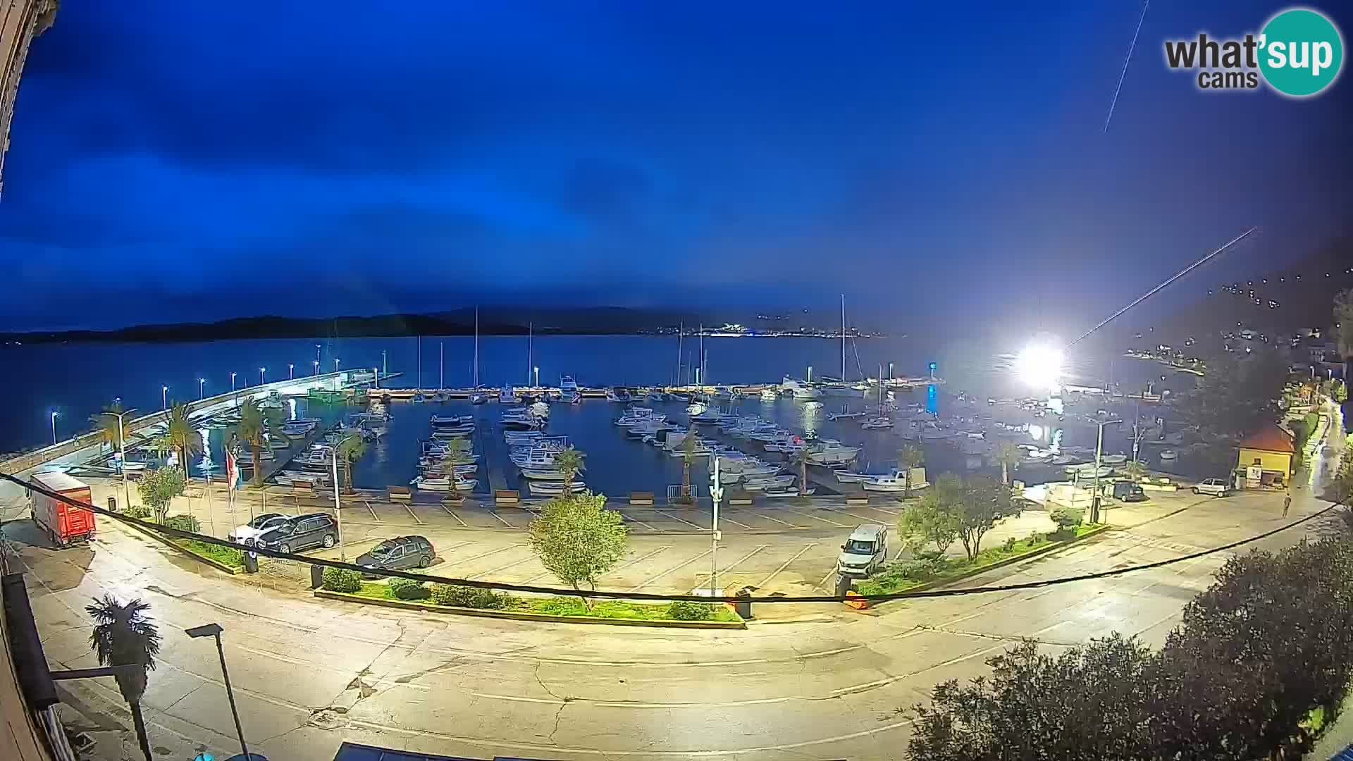 Webcam Orebić Riva – Ferry a Korčula en vivo