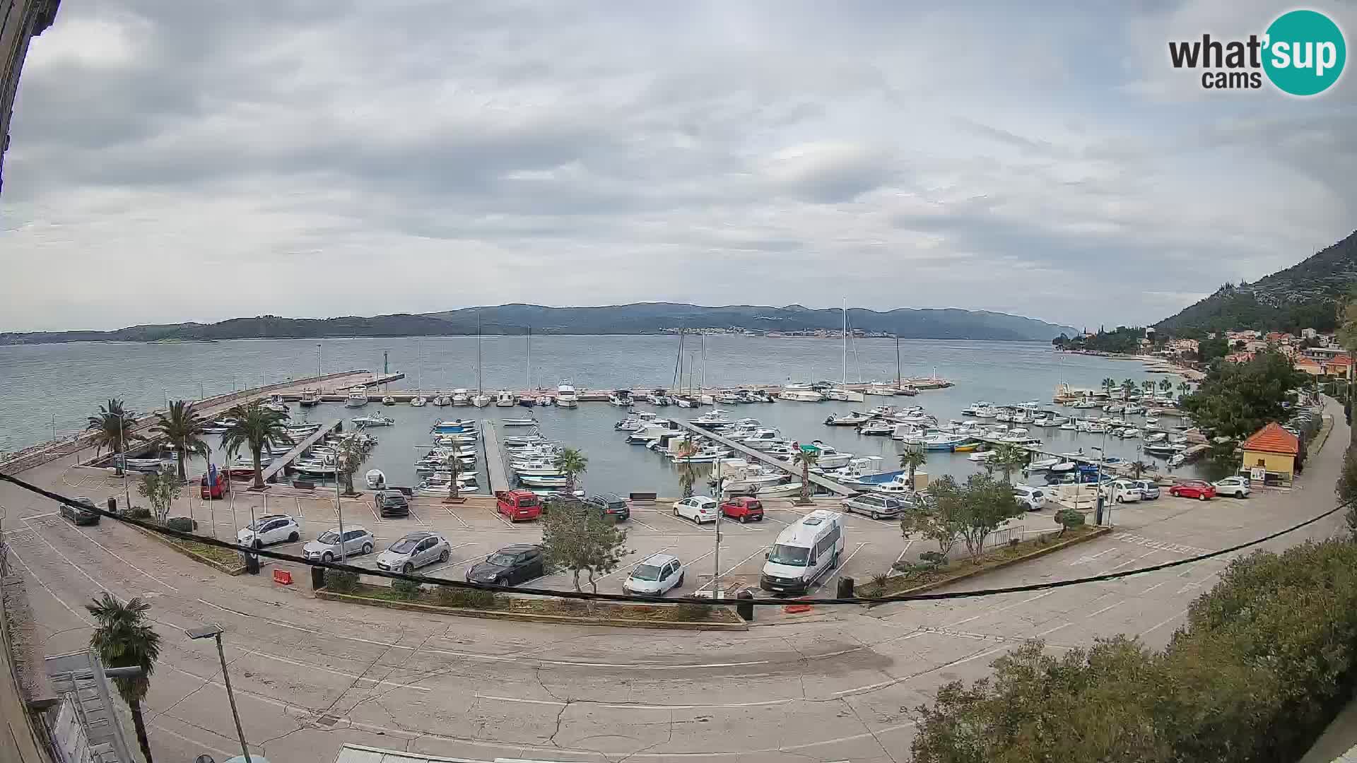 Webcam Orebić Riva – Ferry to Korčula Live