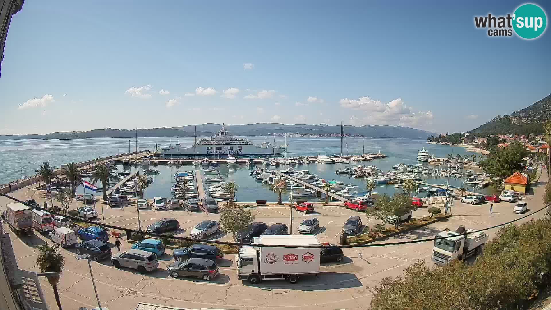 Webcam Sabbioncello Riva – Traghetto per Curzola in diretta