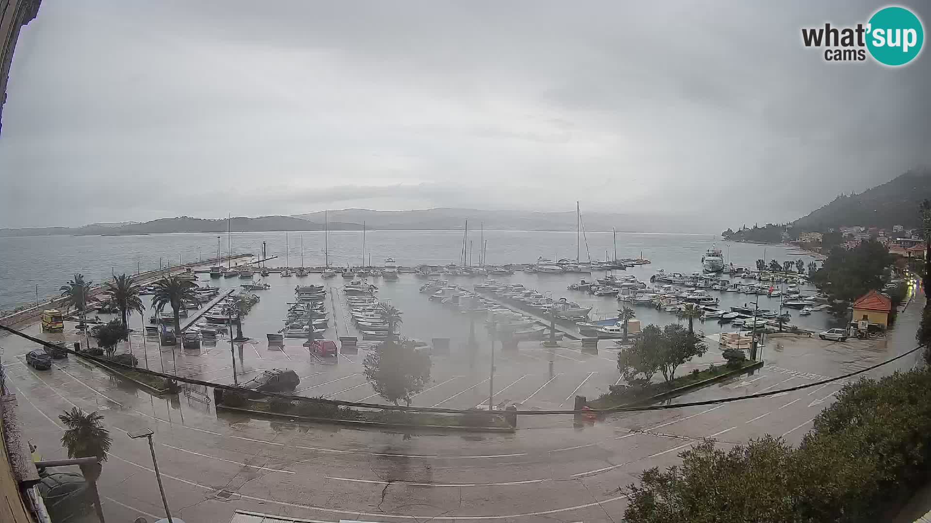 Webcam Orebić Riva – Ferry vers Korčula en direct