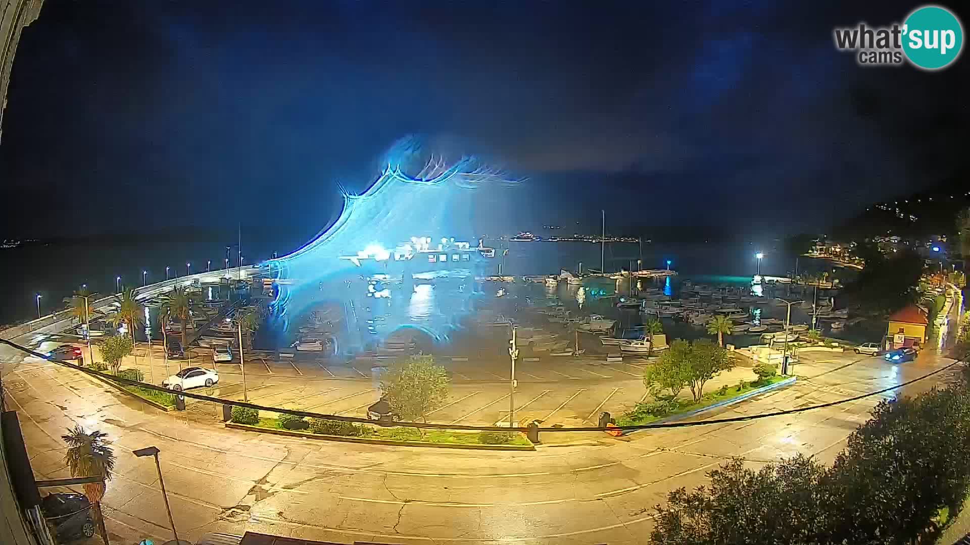 Webcam Orebić Riva – Ferry vers Korčula en direct