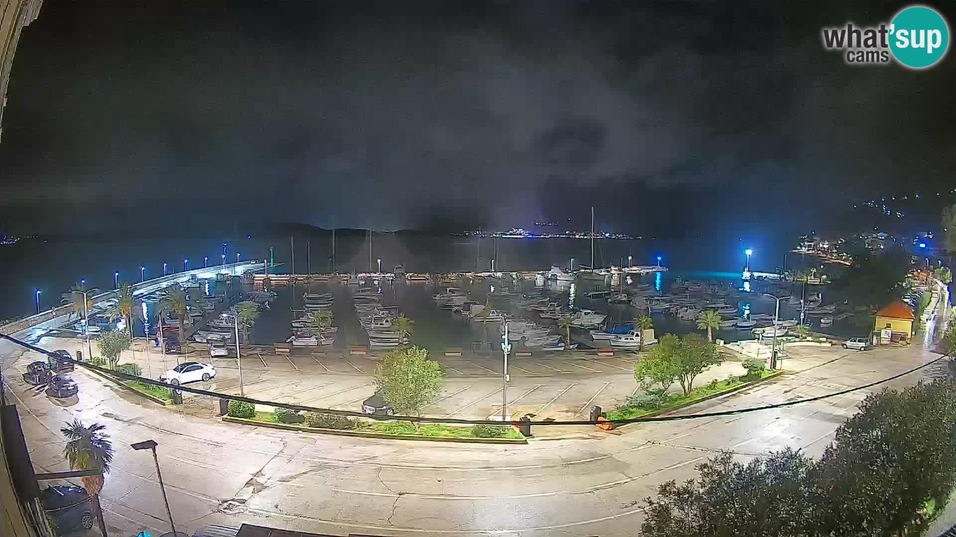 Spletna kamera Orebić Riva – Trajekt za Korčulo v živo