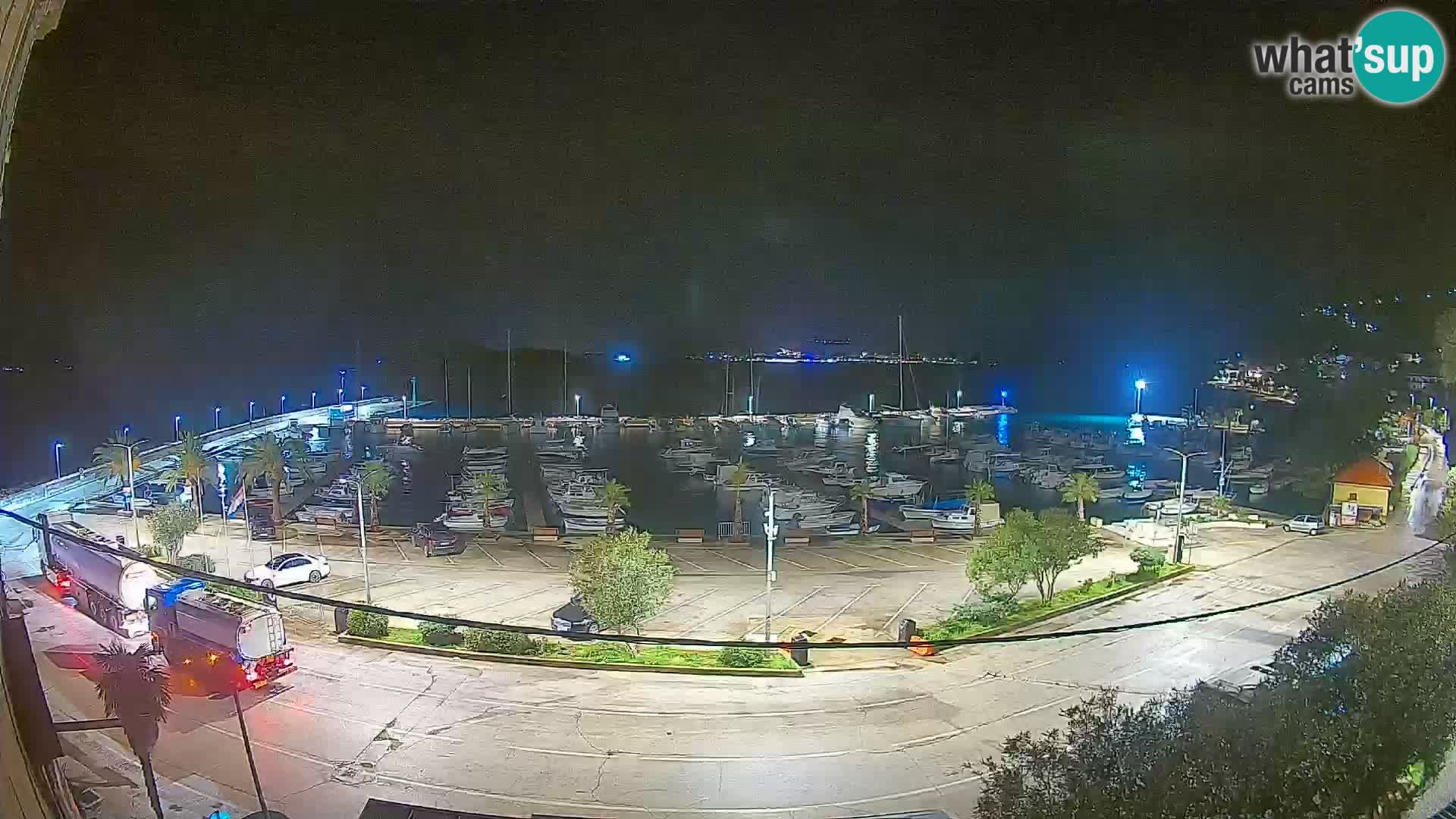 Webcam Orebić Riva – Ferry to Korčula Live
