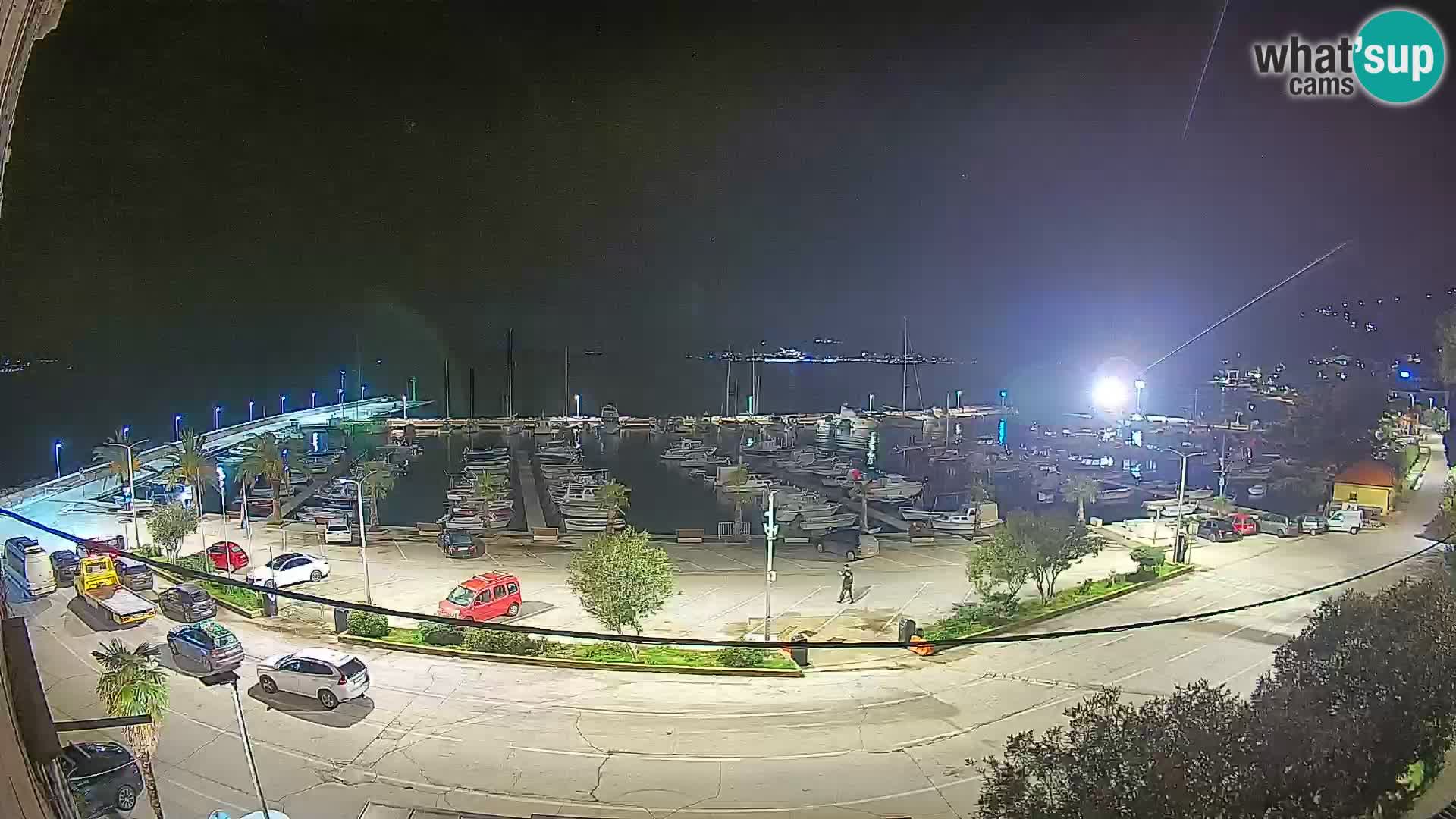 Spletna kamera Orebić Riva – Trajekt za Korčulo v živo