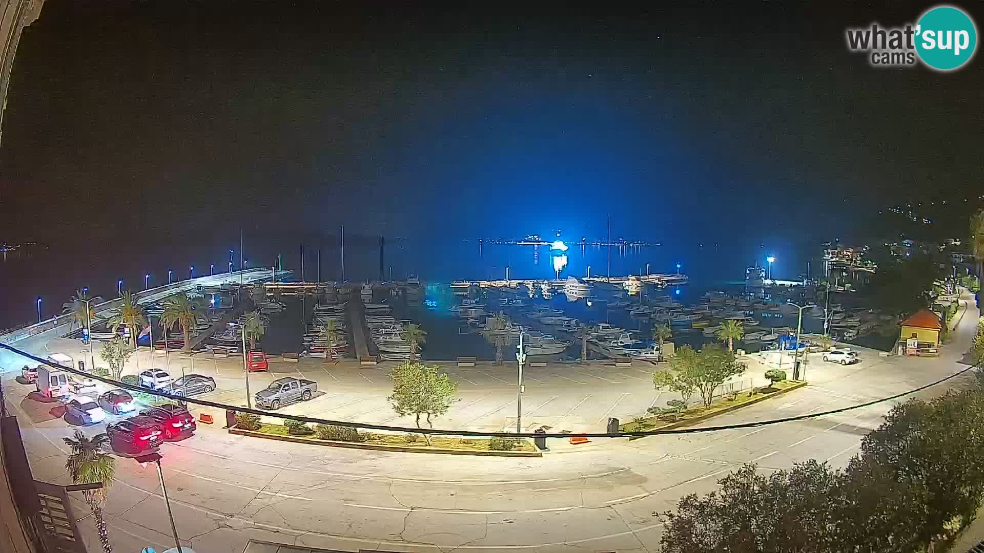 Webcam Orebić Uferpromenade – Fähre nach Korčula Live