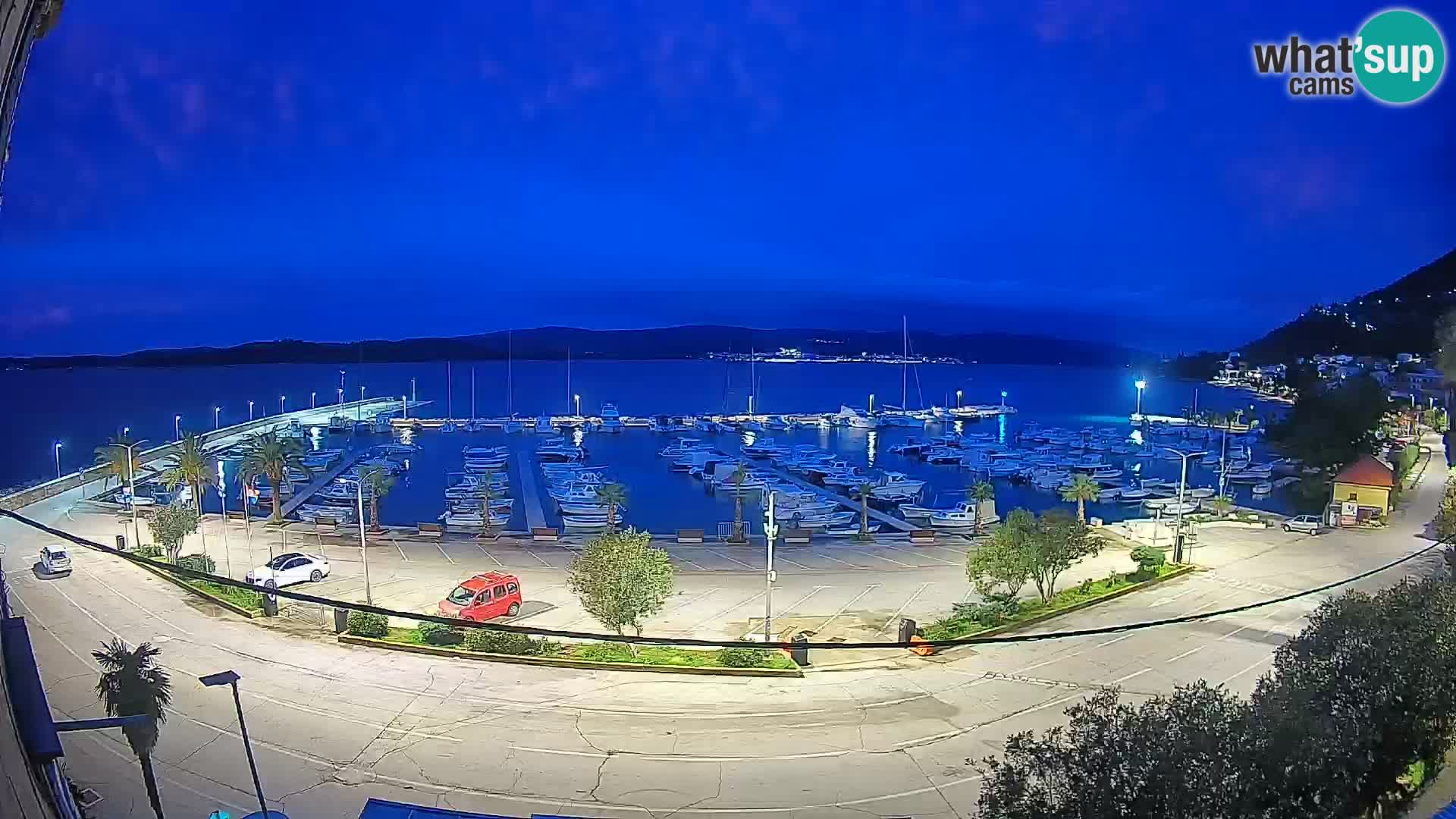 Webcam Orebić Uferpromenade – Fähre nach Korčula Live