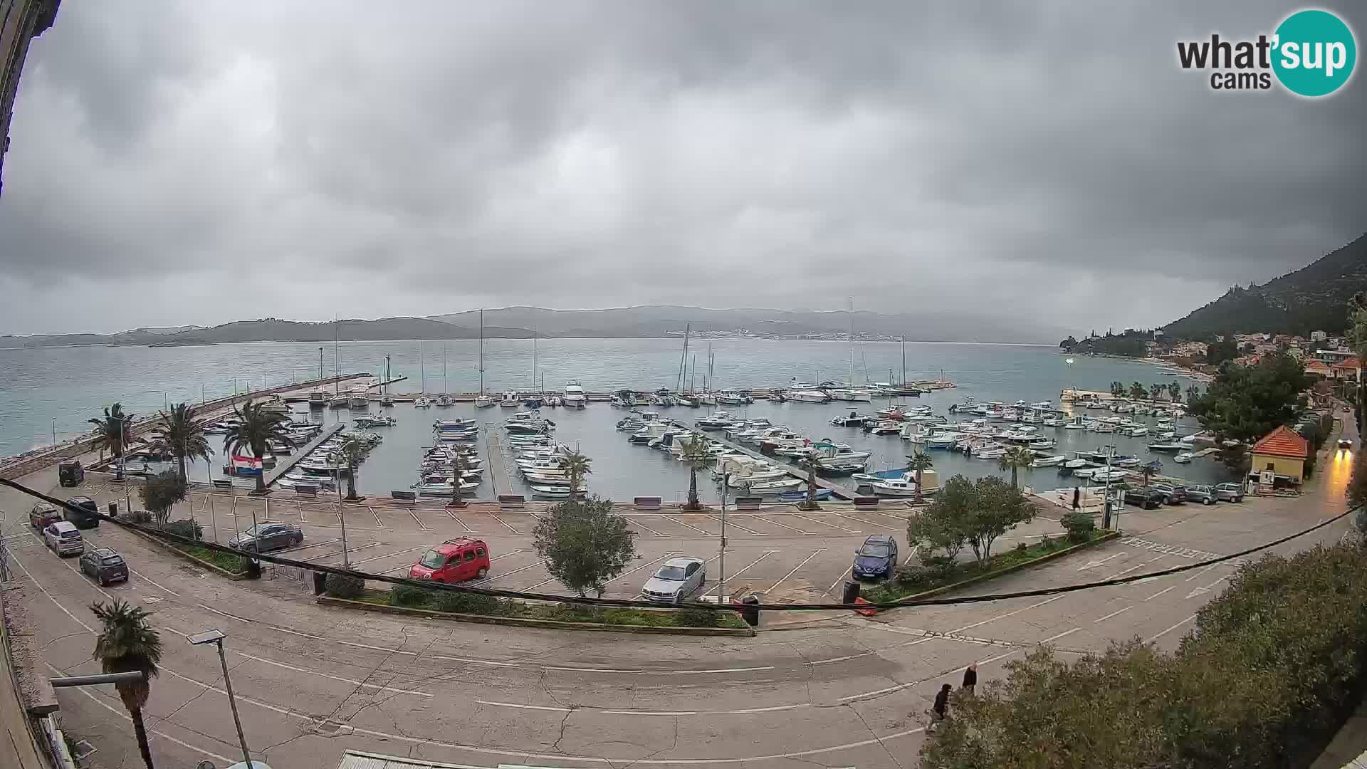 Webcam Orebić Riva – Ferry to Korčula Live