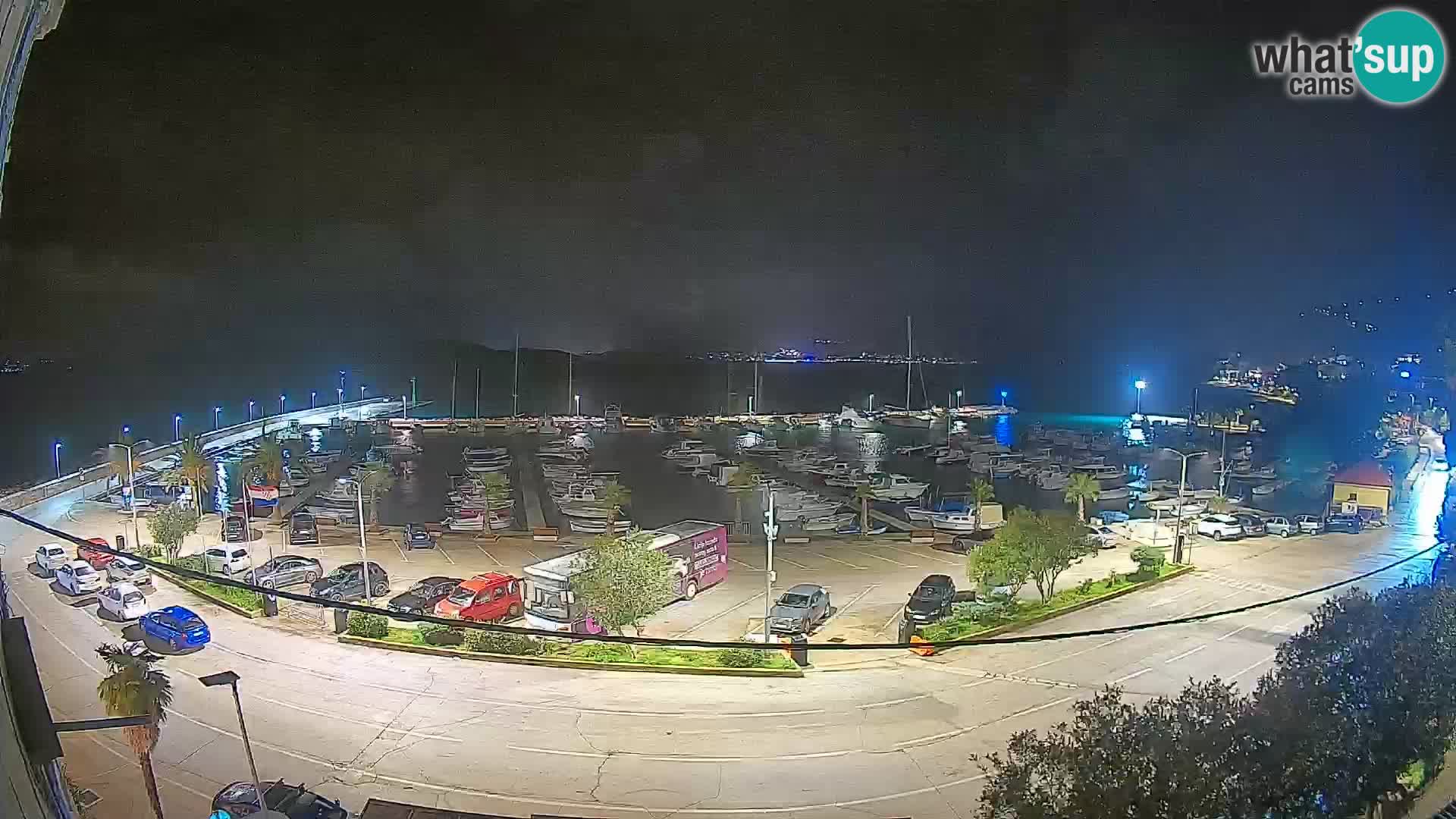 Webcam Orebić Riva – Ferry vers Korčula en direct