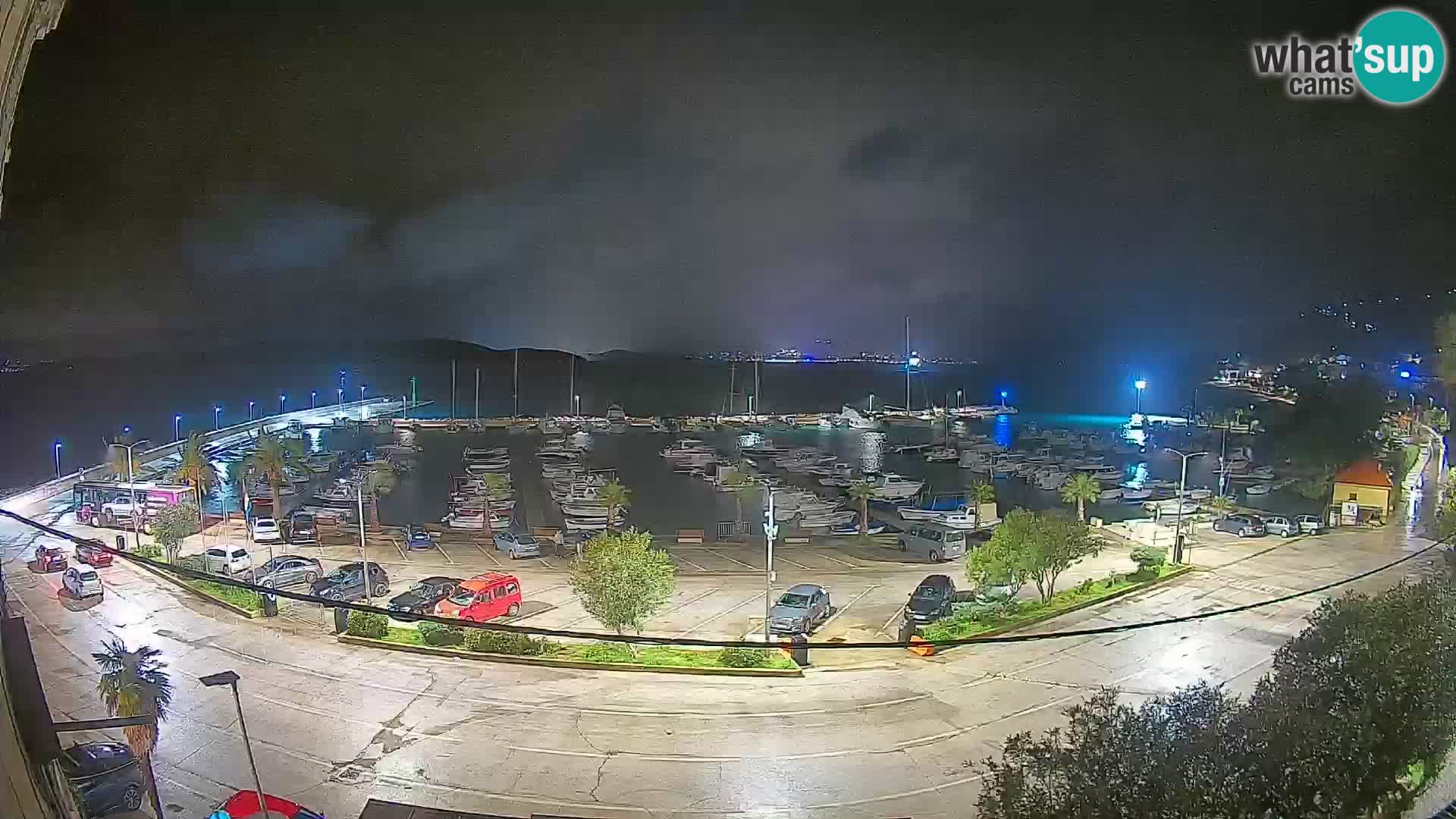 Webcam Orebić Riva – Ferry to Korčula Live