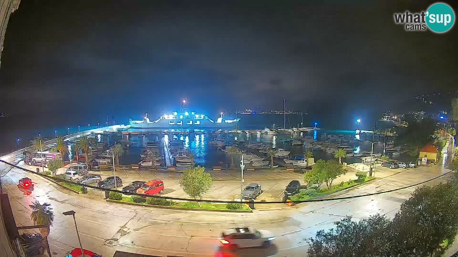 Webcam Orebić Uferpromenade – Fähre nach Korčula Live