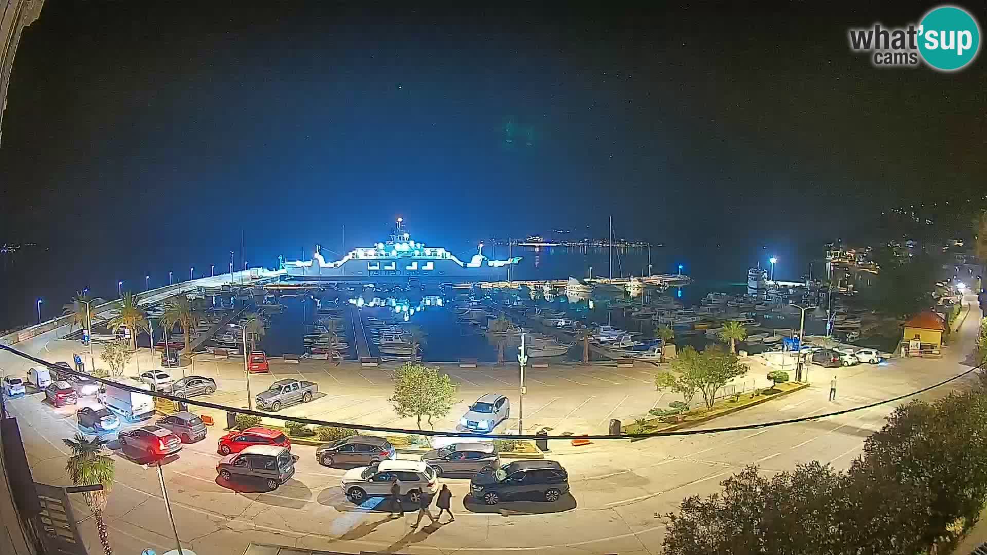 Webcam Orebić Riva – Ferry to Korčula Live