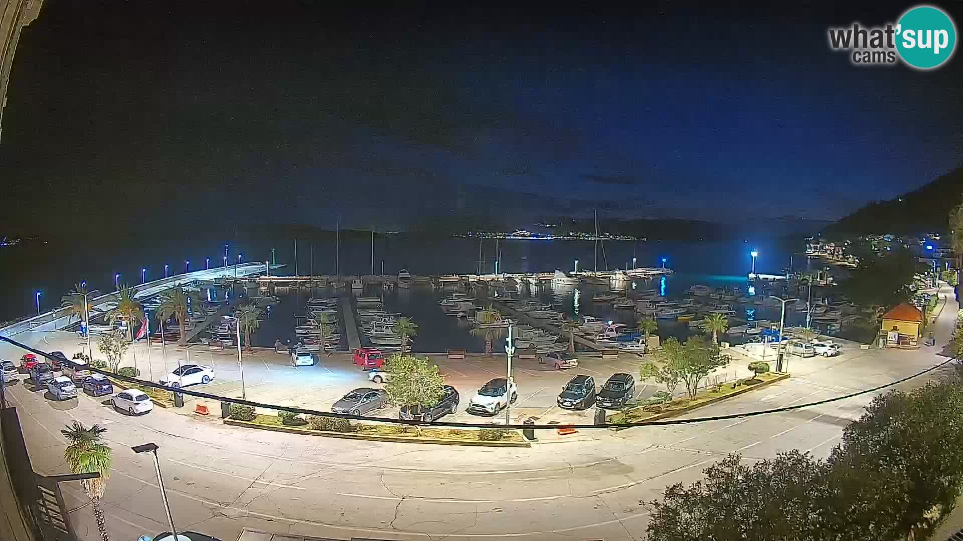 Webcam Orebić Riva – Ferry to Korčula Live