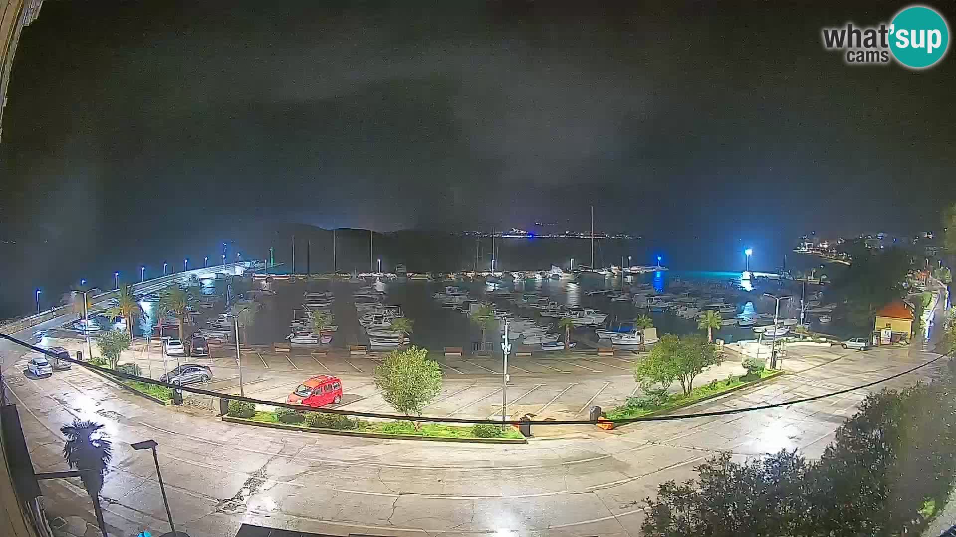 Webcam Orebić Riva – Ferry a Korčula en vivo