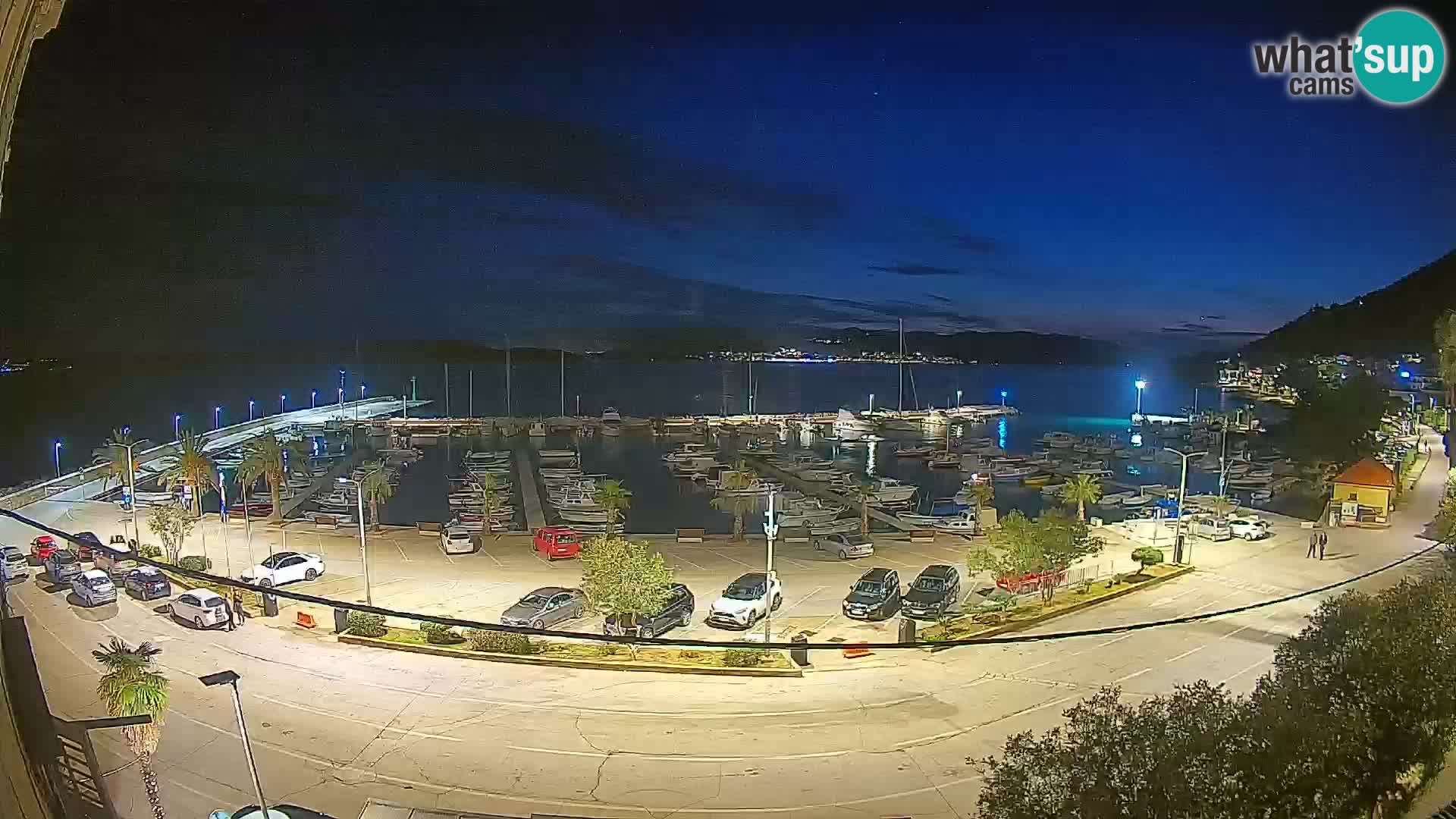 Webcam Orebić Riva – Ferry to Korčula Live